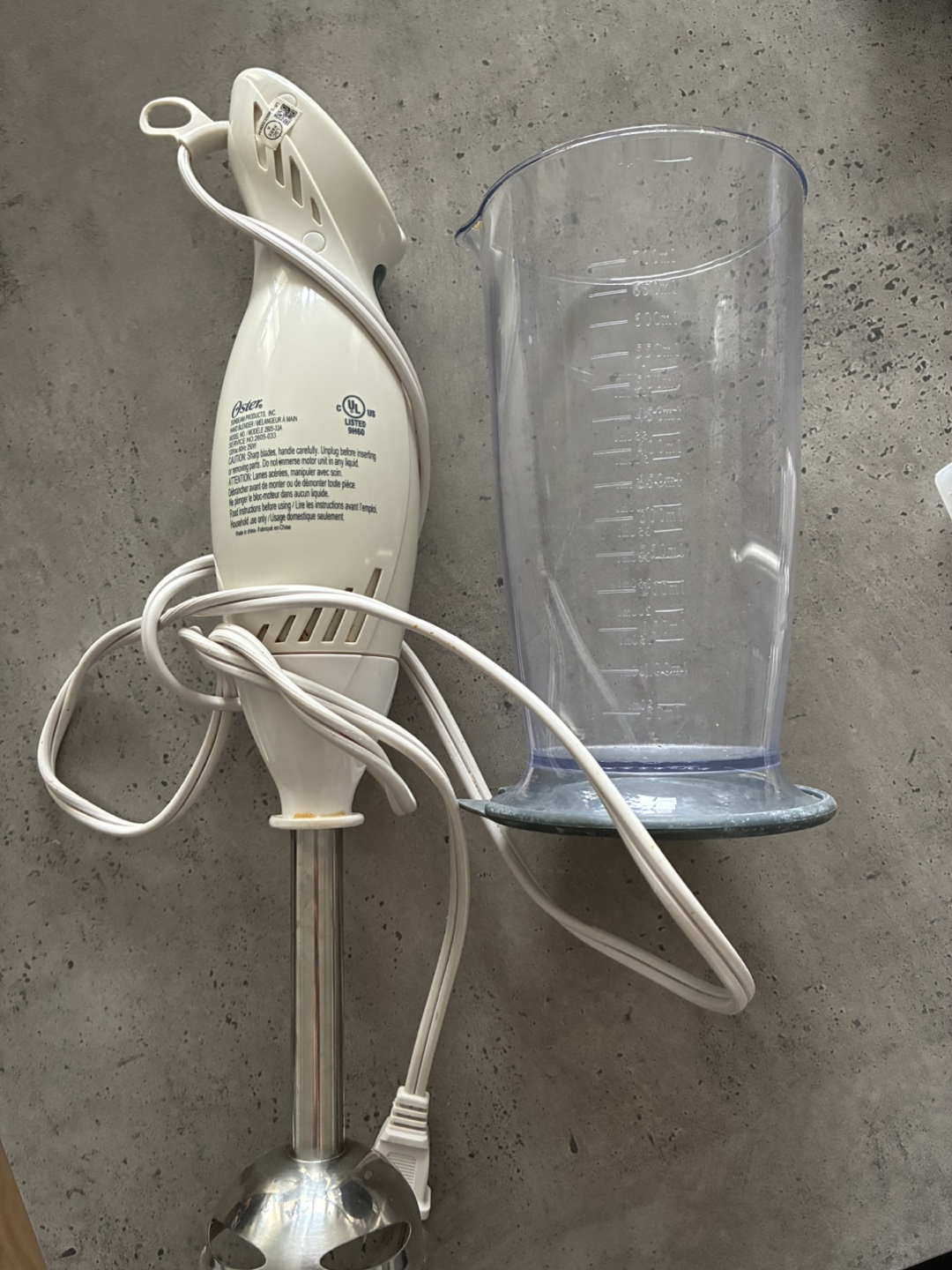 Oster Hand Blender with Measuring Cup - photo 2