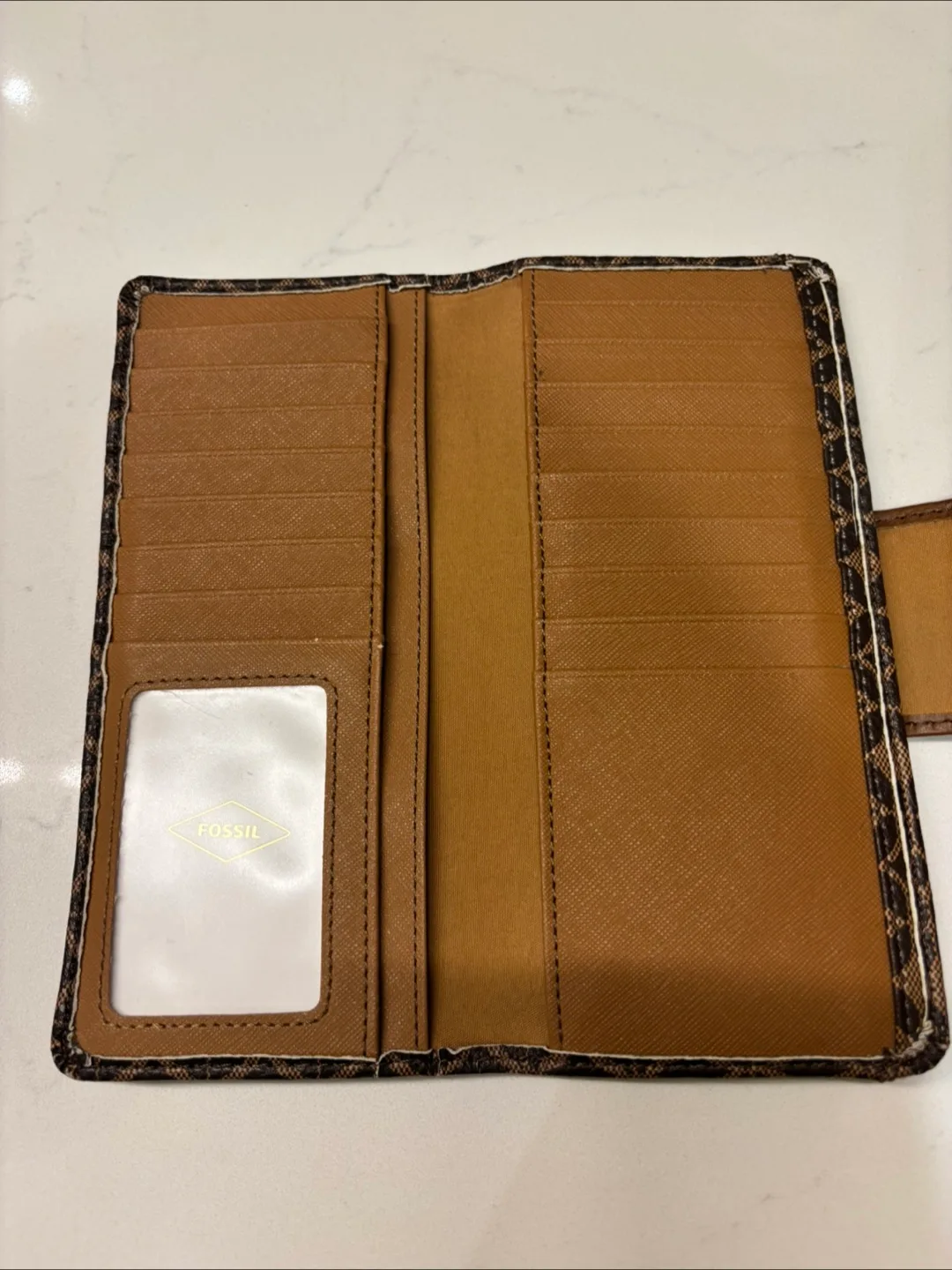 Fossil Brown Patterned Wallet image indicator(3)