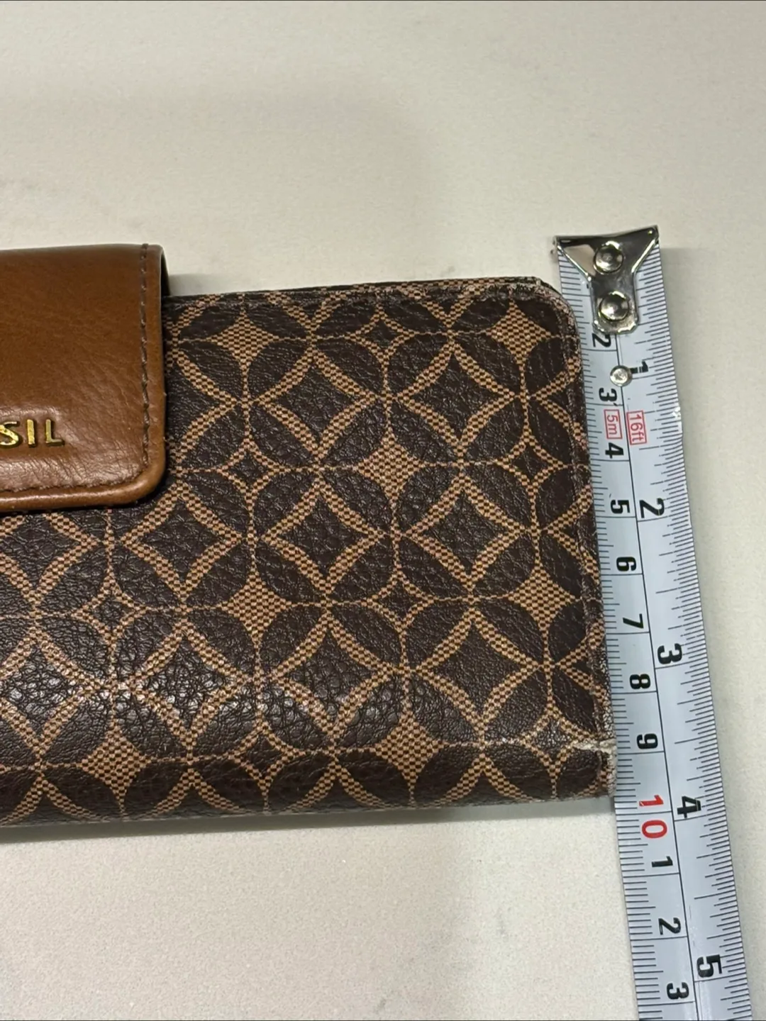 Fossil Brown Patterned Wallet image indicator(6)
