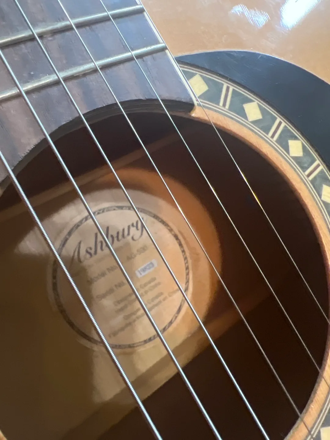 Ashbury AG-500 Acoustic Guitar image indicator(2)