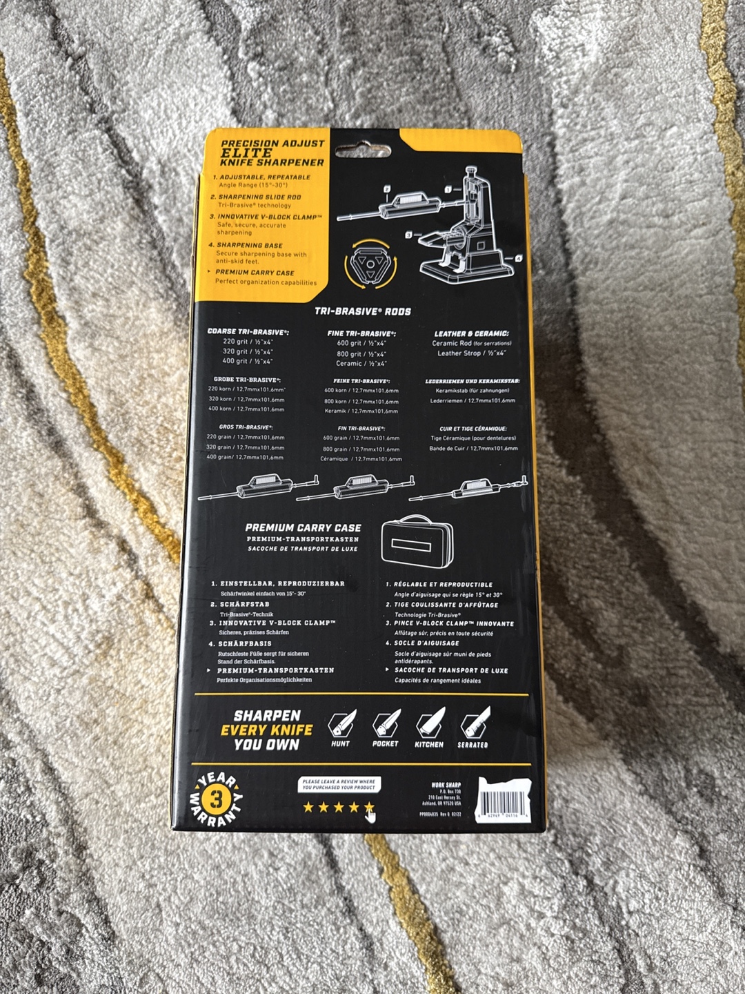 Work Sharp Precision Adjust Elite Knife Sharpener - photo 2