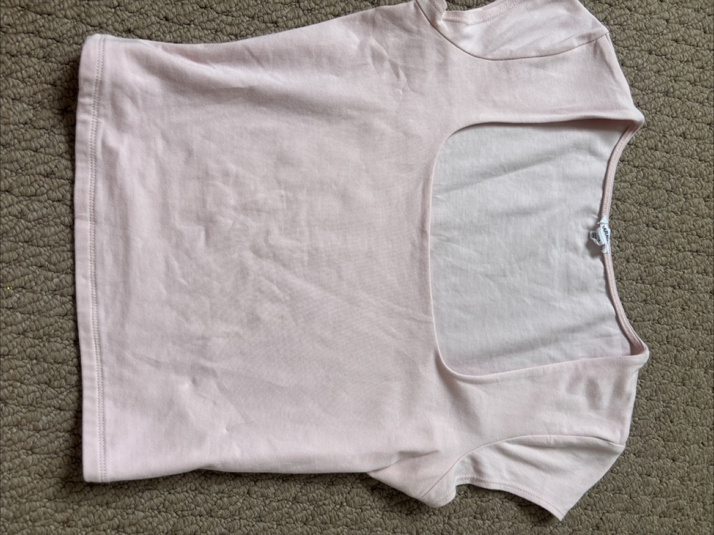 Garage Pink Crop Top - Size M