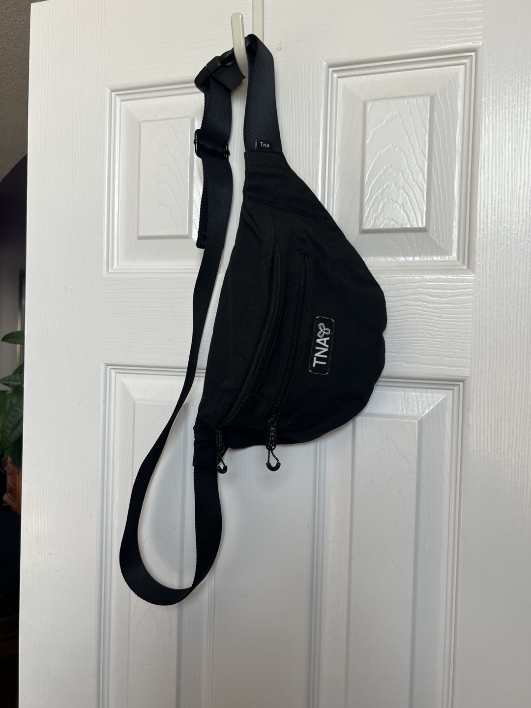 TNA/Aritzia Black Fanny Pack