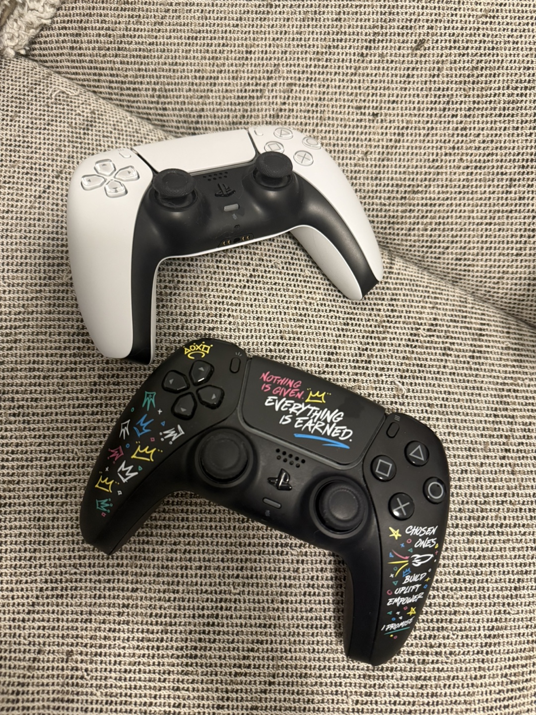 PlayStation 5 (PS5) + TWO Controllers (1 LeBron Special Edition) - photo 2