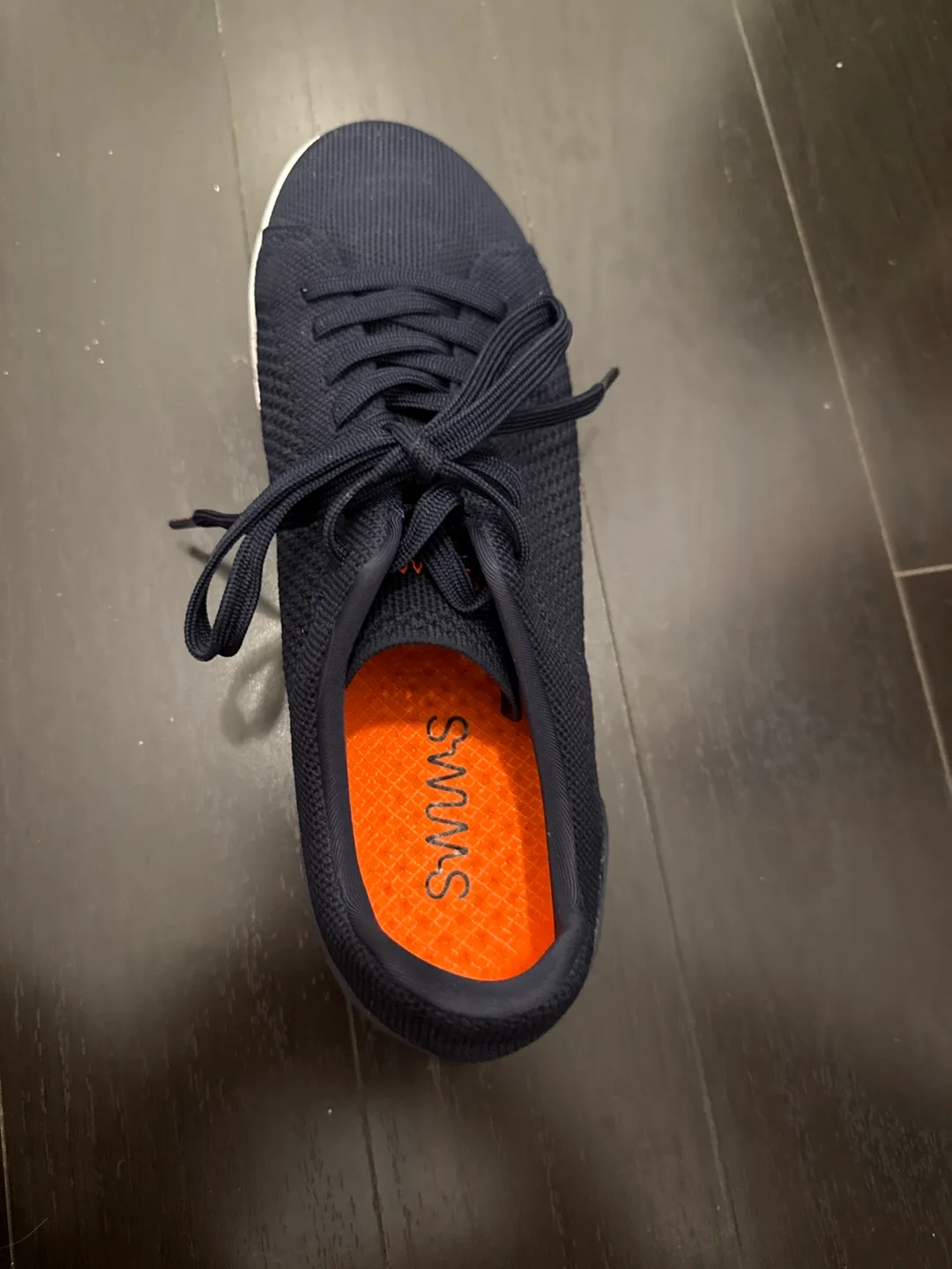 SWIMS Breeze Knit Sneakers - Navy, US 8