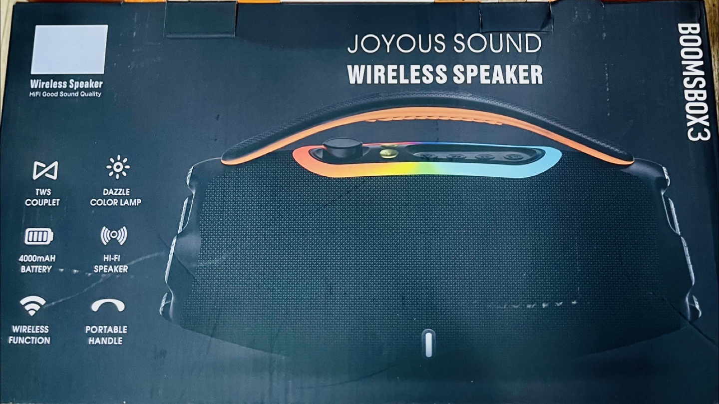 BOOMSBOX3 Wireless Speaker - New