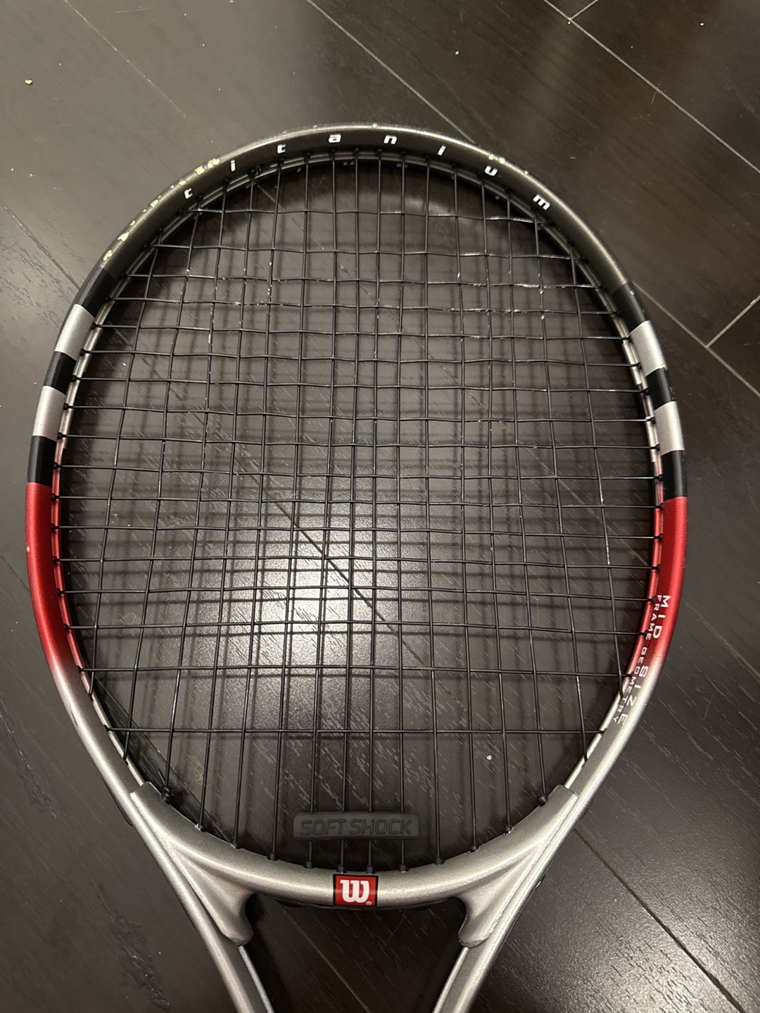 Wilson Titanium Tech Court Tennis Racquet - photo 2