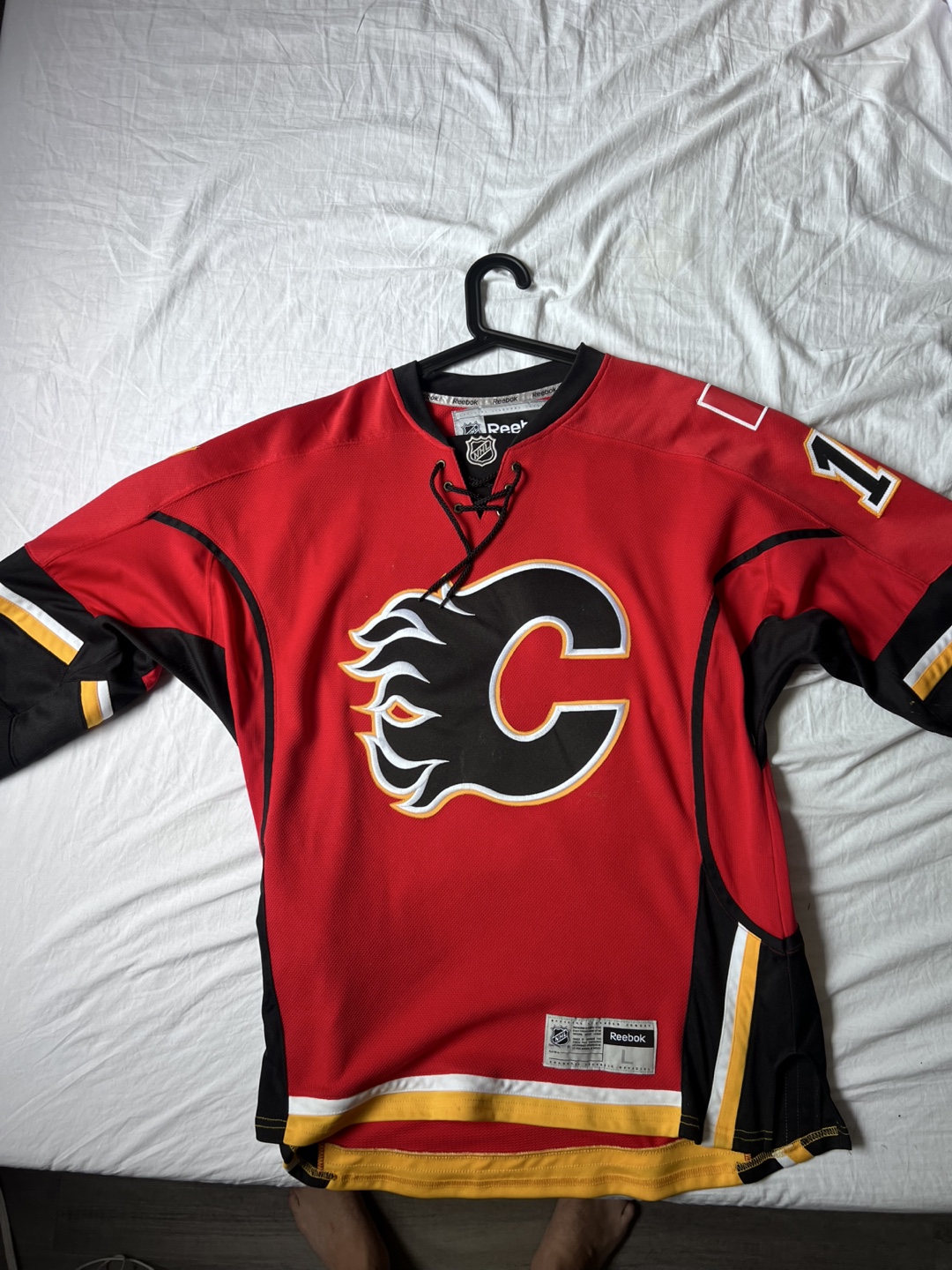 Reebok Bourque #17 Calgary Flames Jersey - photo 2