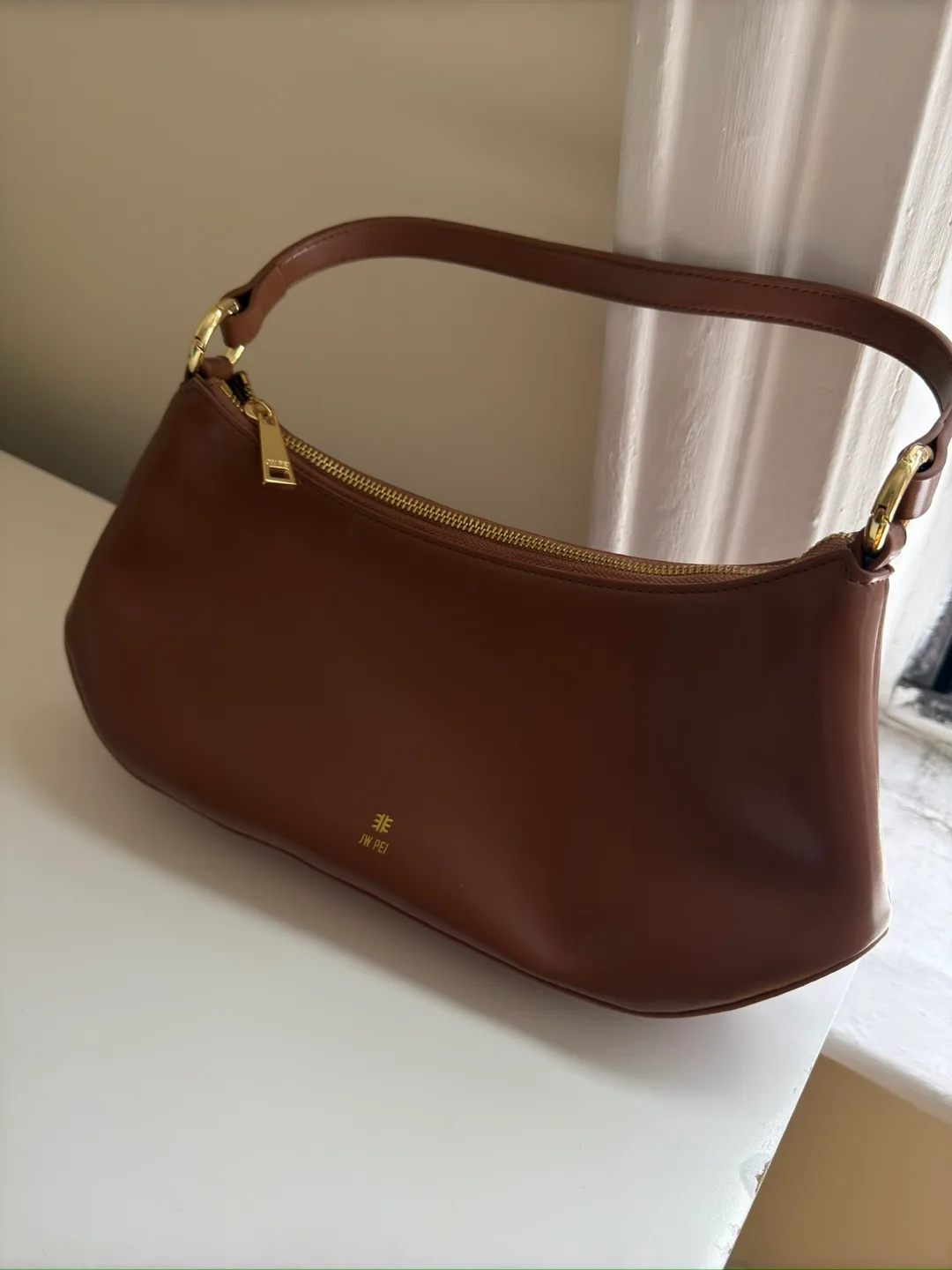 JW PEI Eva Shoulder Bag Brown thumbnail