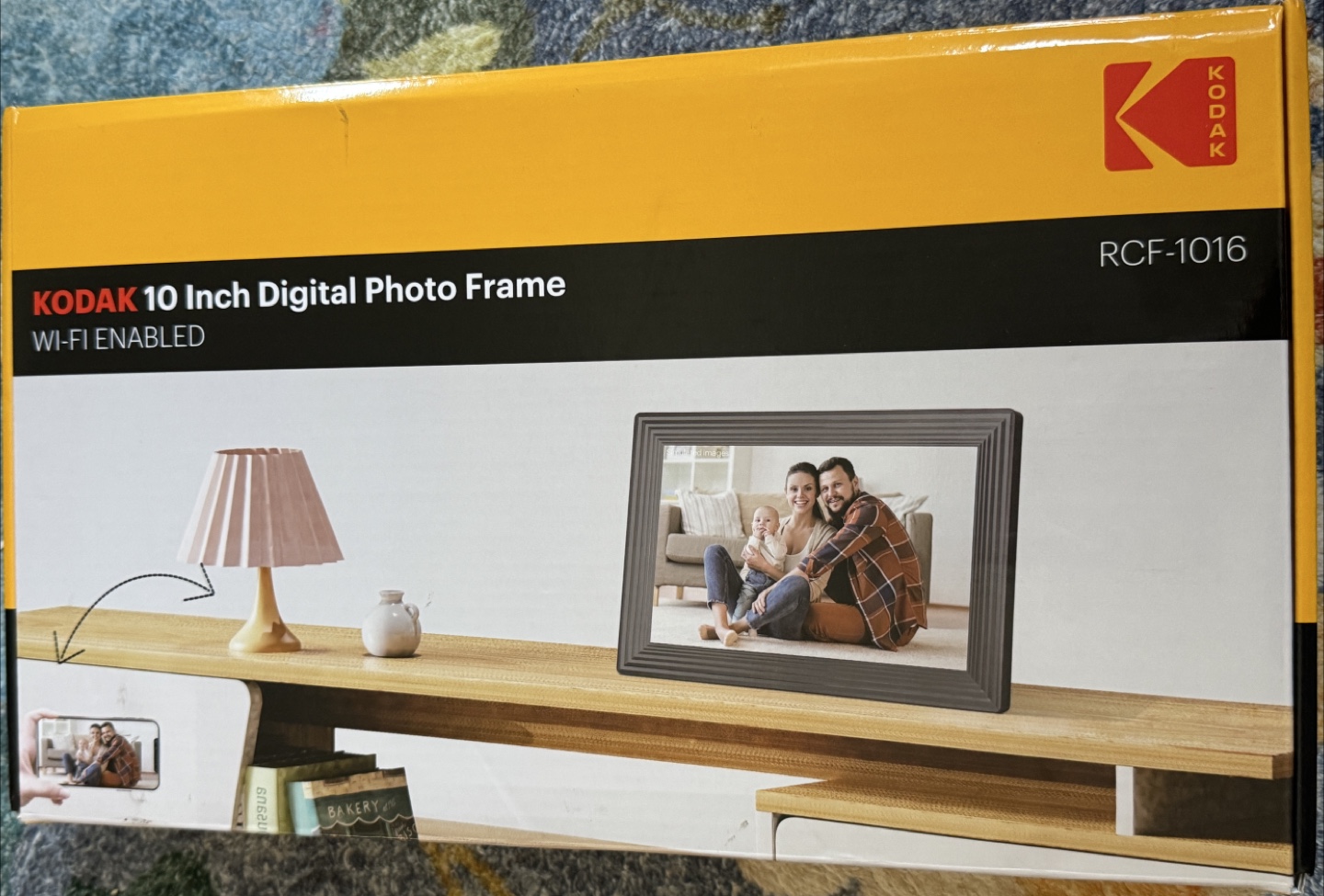 KODAK 10 Inch Digital Photo Frame RCF-1016 - NEW - photo 2