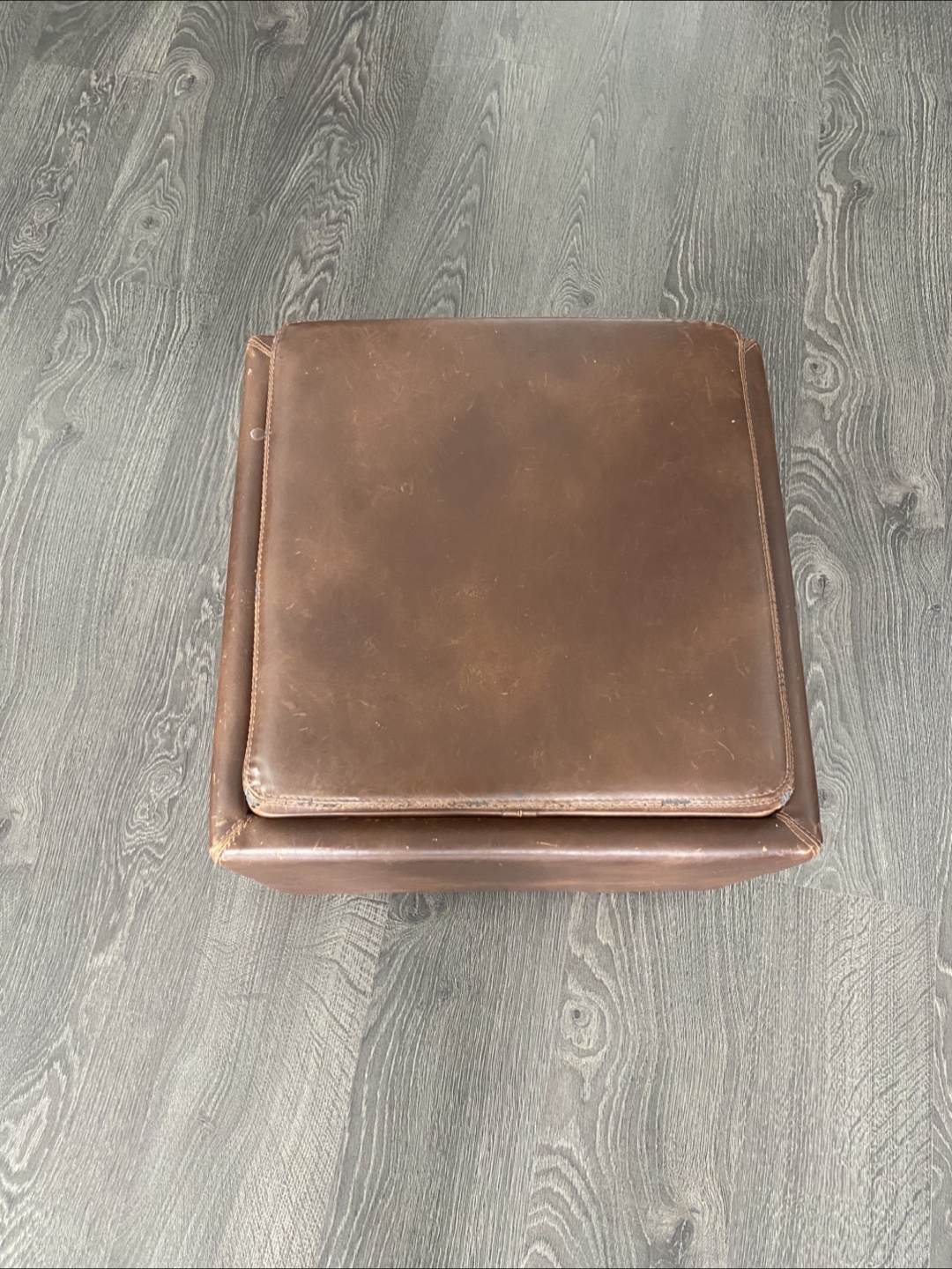 Ottoman with storage, switches to a tray - photo 2