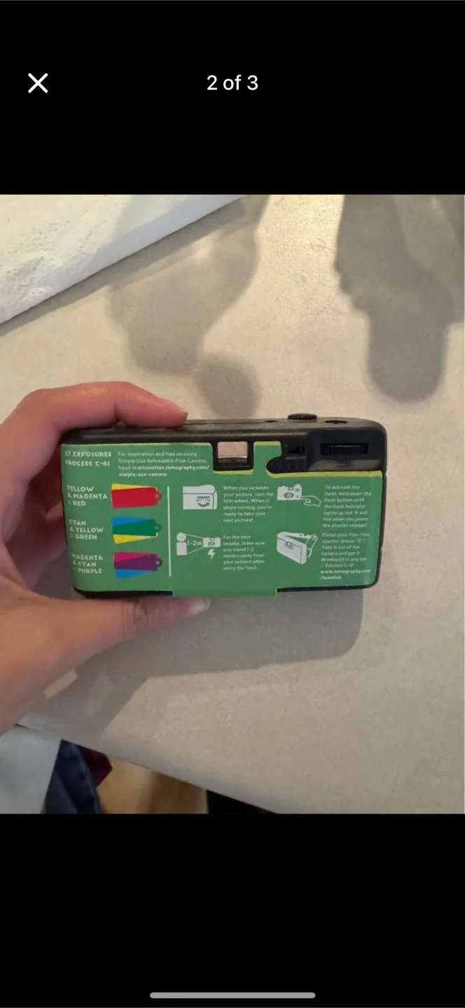 Reloadable Film Camera image indicator(2)