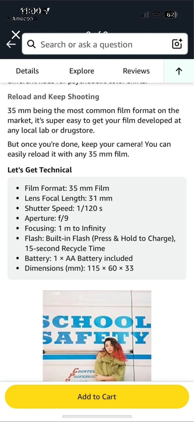Reloadable Film Camera image indicator(3)
