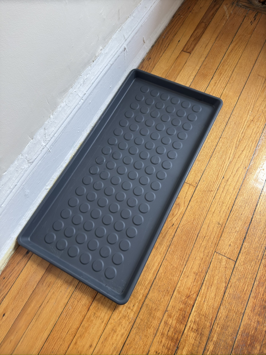 Black Wire Shoe Rack with Tray - photo 3
