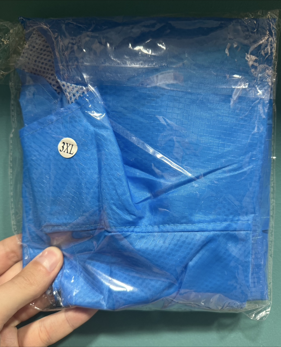 Dog Raincoat - 3XL - Deep Blue