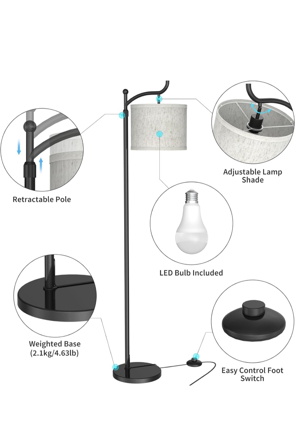 Shade Floor Lamp - photo 3