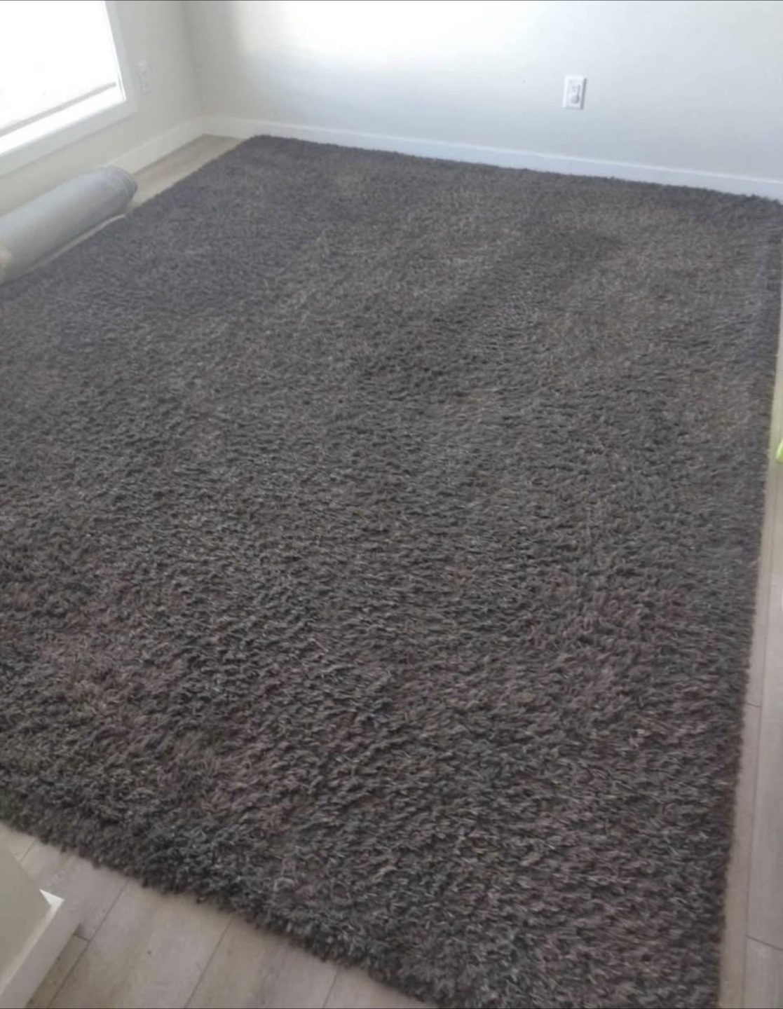 Large Shag Rug - Charcoal Grey
