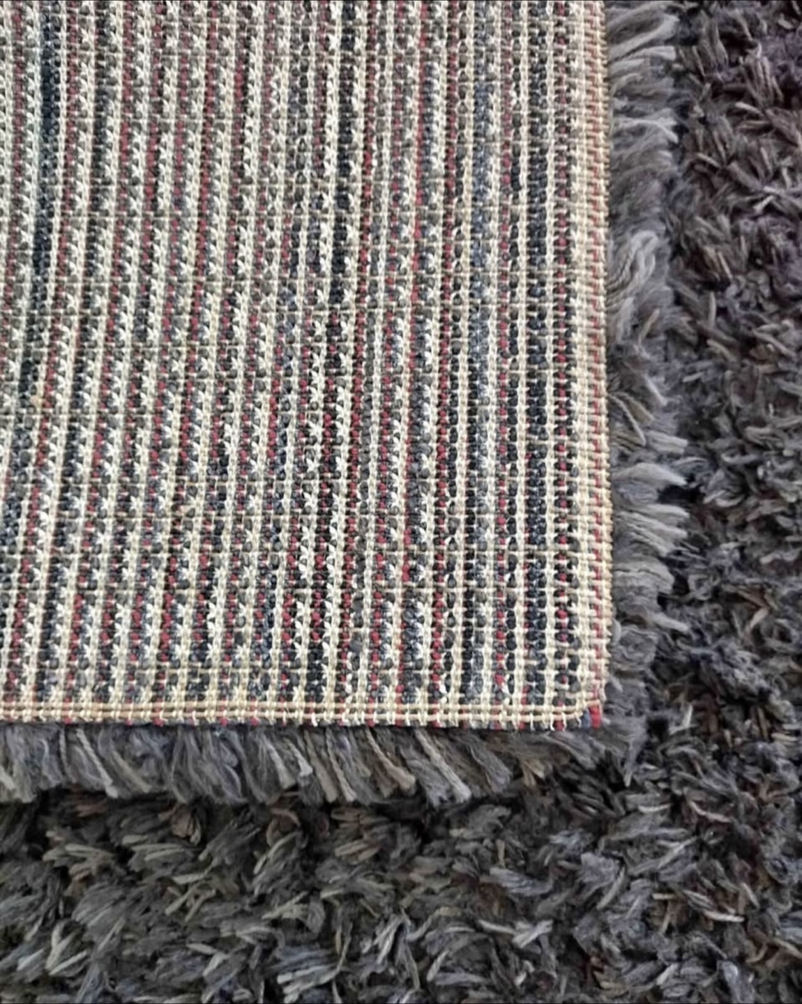 Large Shag Rug - Charcoal Grey - photo 2