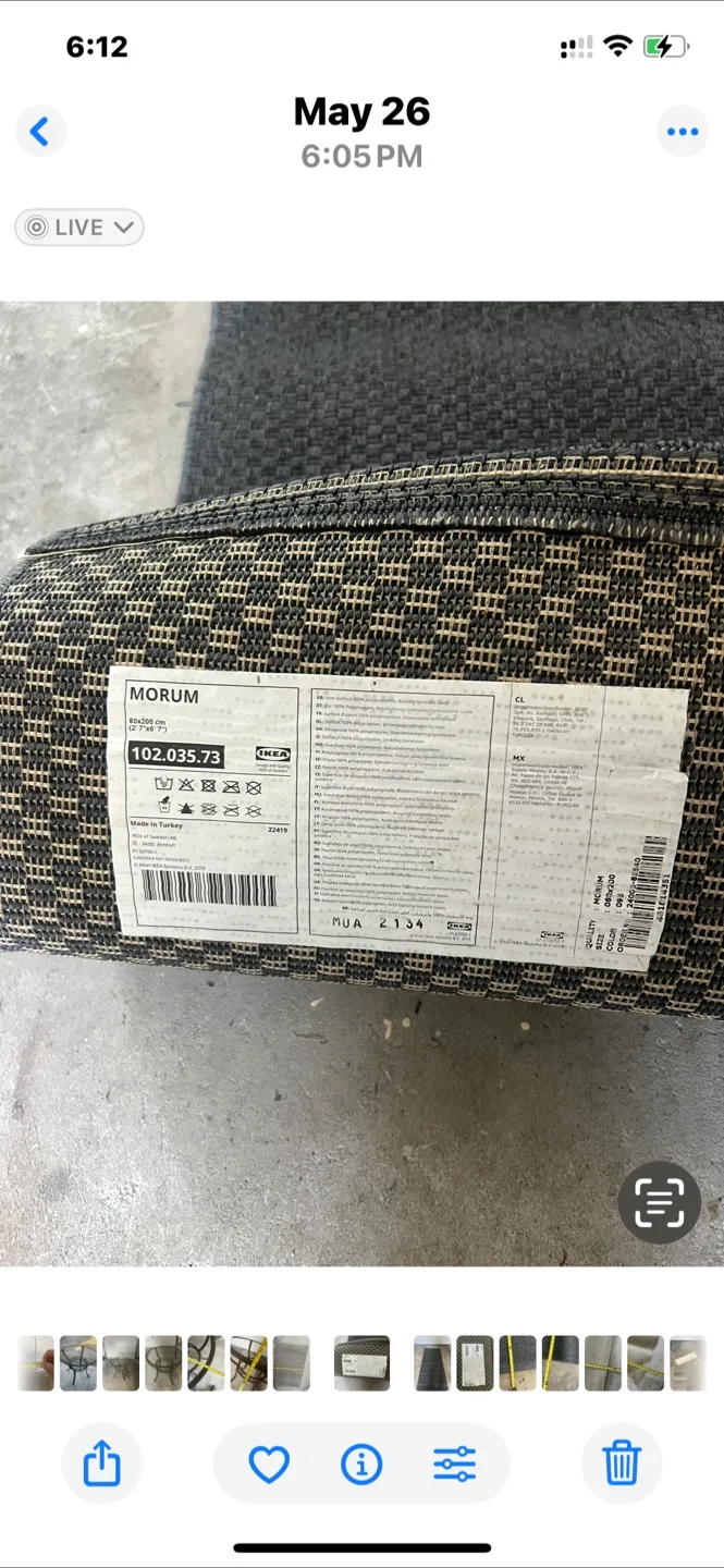 IKEA Morum Rug - 78x35 Inches image indicator(5)