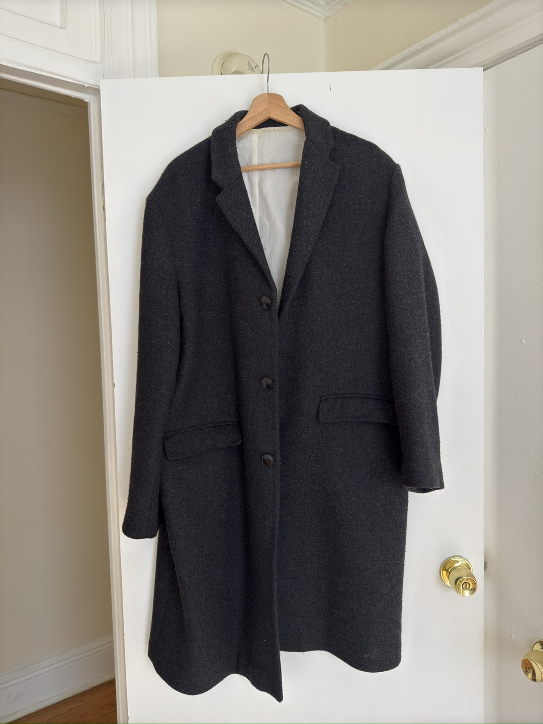 Zara Wool Blend Coat - Size XL - photo 2