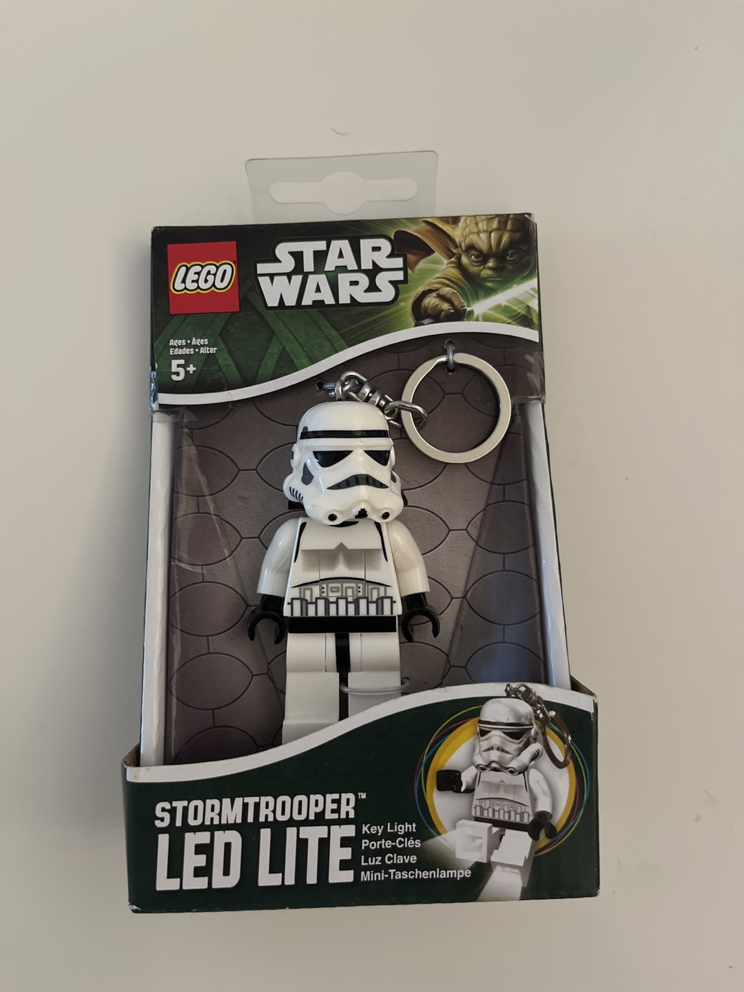 LEGO Star Wars Stormtrooper LED Lite Keychain - New