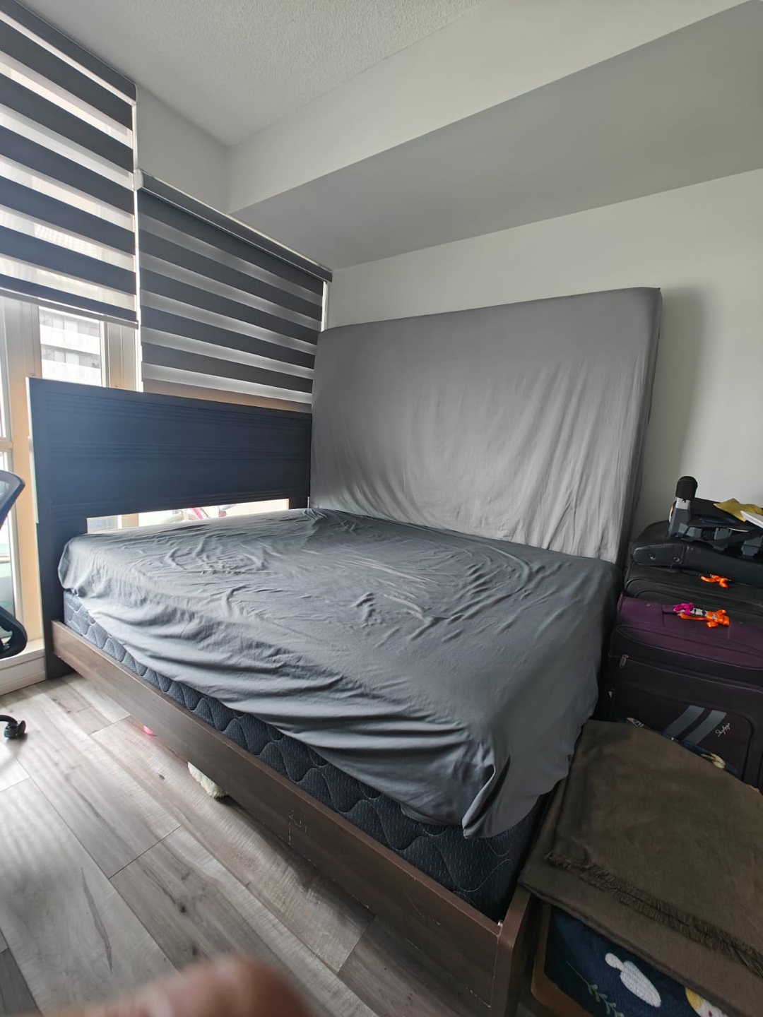 IKEA Matress and Bed frame - queen size - photo 2
