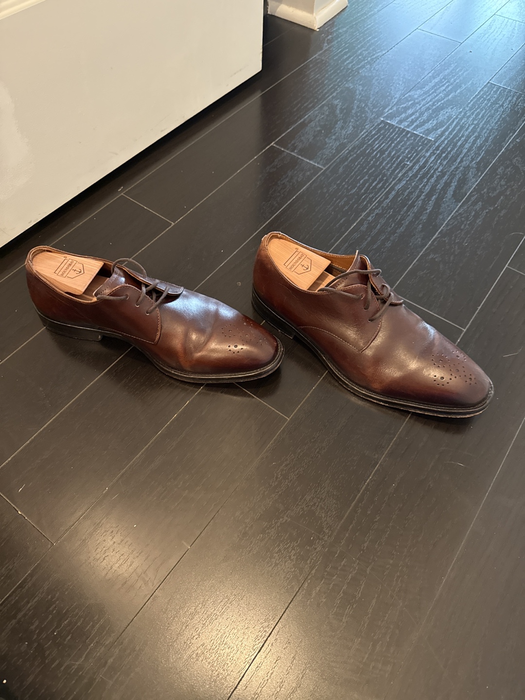 Vince Camuto - Brown Leather Dress Shoes 8.5M - photo 4