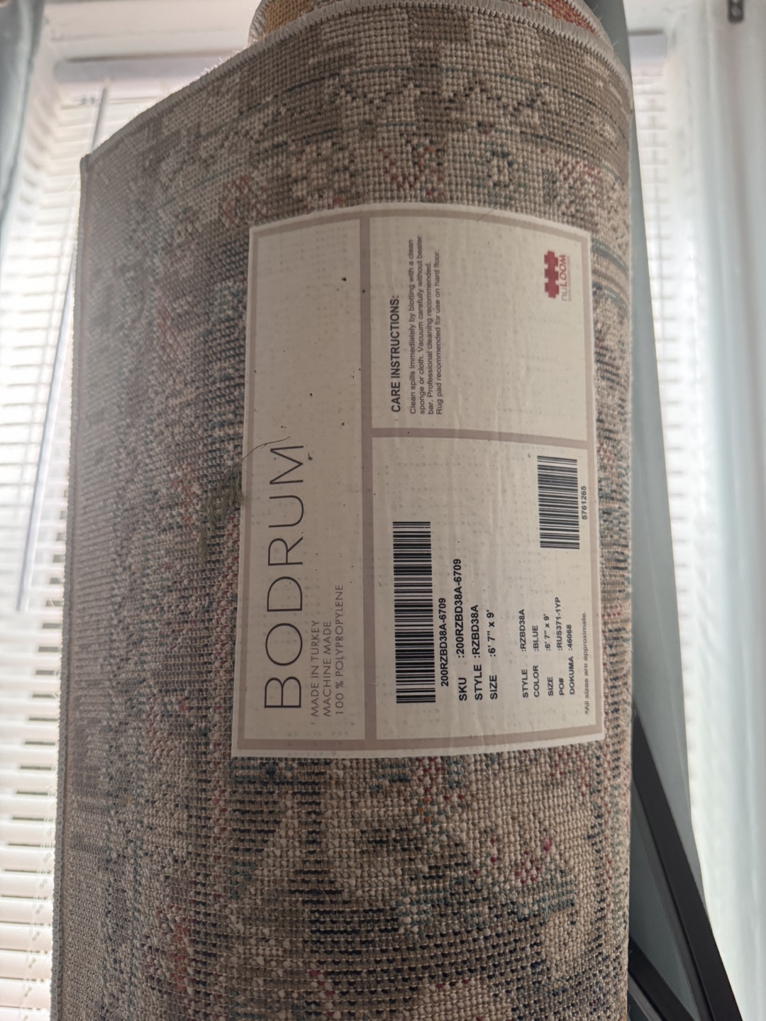 nuLOOM Bodrum Blue Area Rug 6'7" x 9' - photo 4