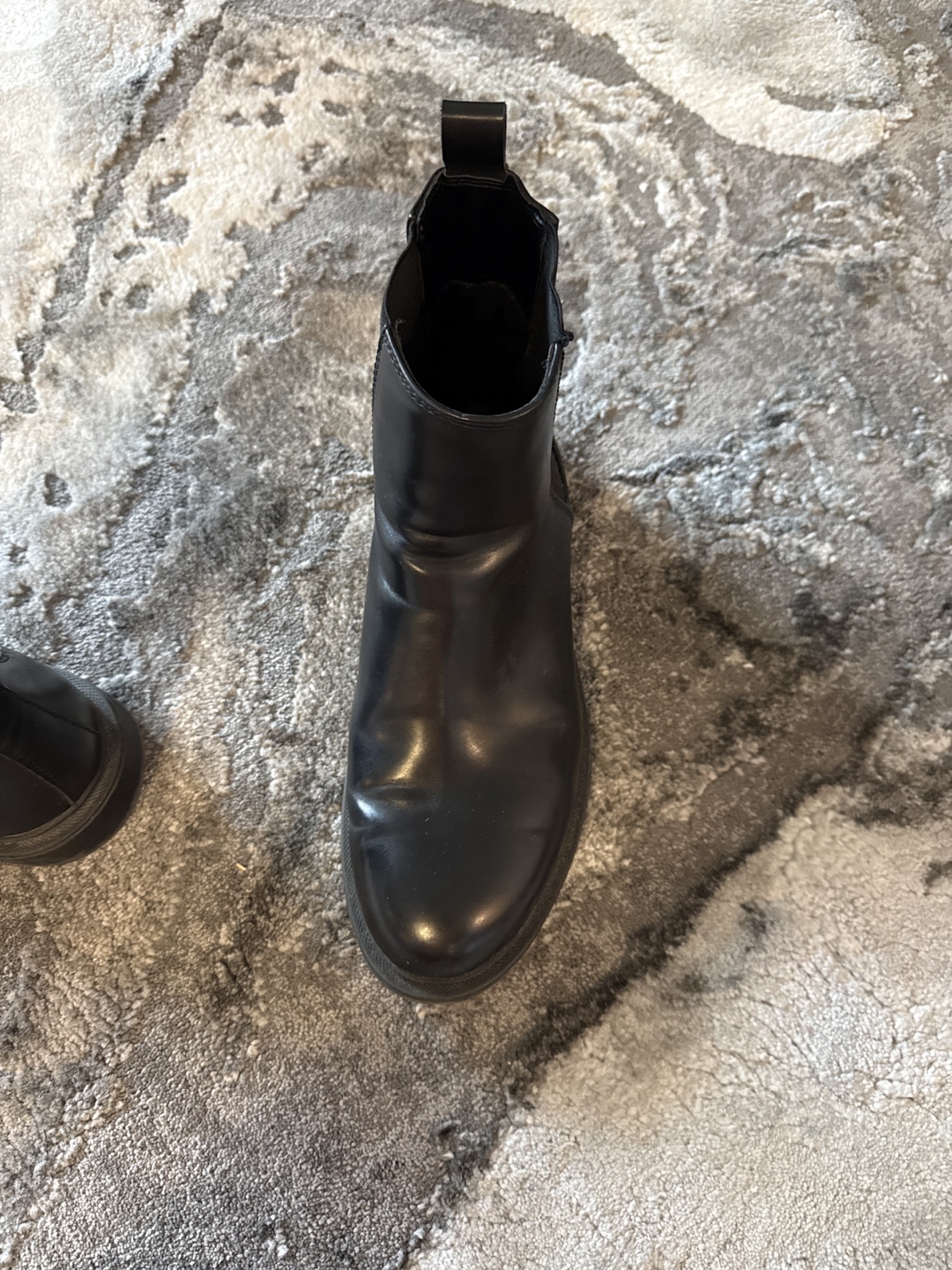 Zara - Dress Black Leather Chelsea Boots - photo 4