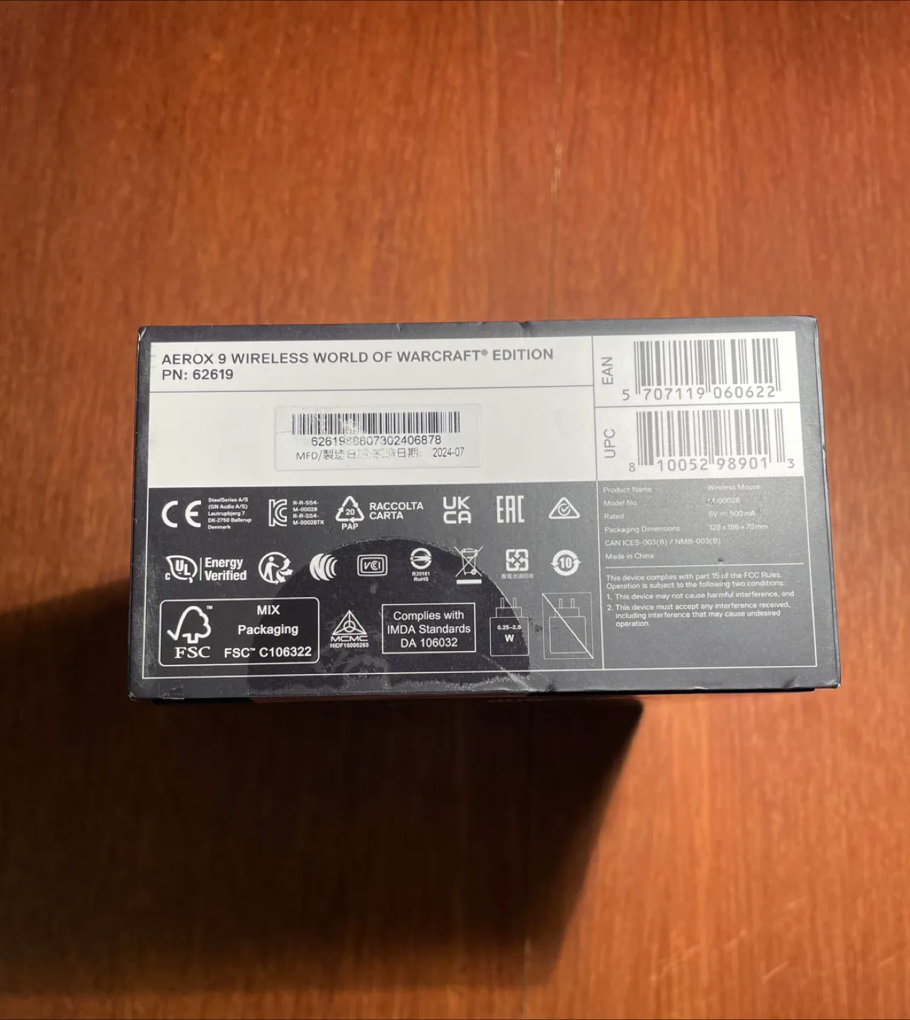 NEW!! Steelseries Aerox 9 18000DPI Tracking Gaming Mouse - $225 image indicator(4)