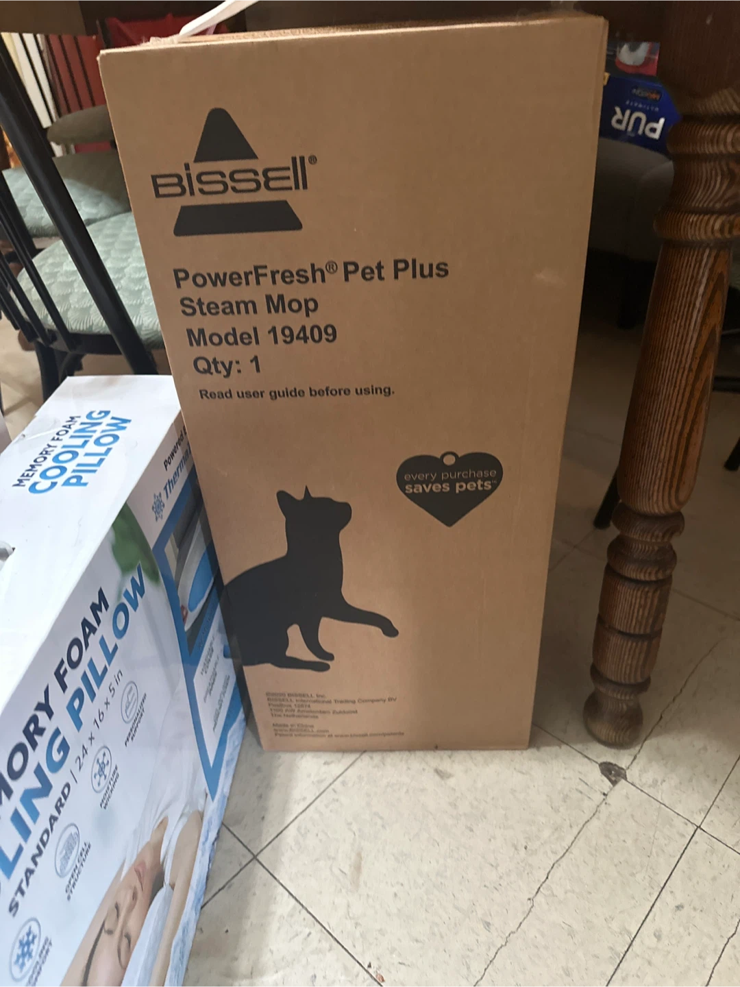 Bissell PowerFresh Pet Plus Steam Mop Model 19409