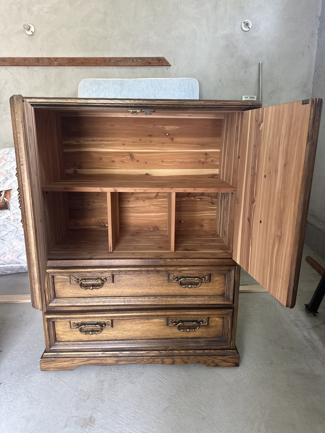 Vintage Wooden Armoire - photo 3