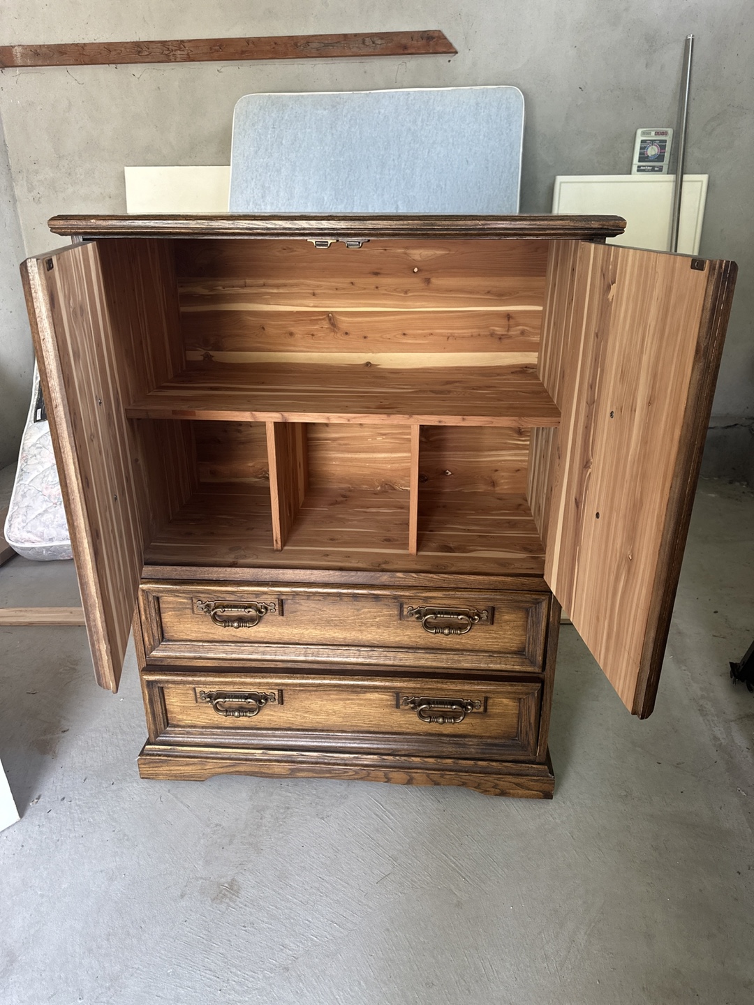 Vintage Wooden Armoire - photo 2