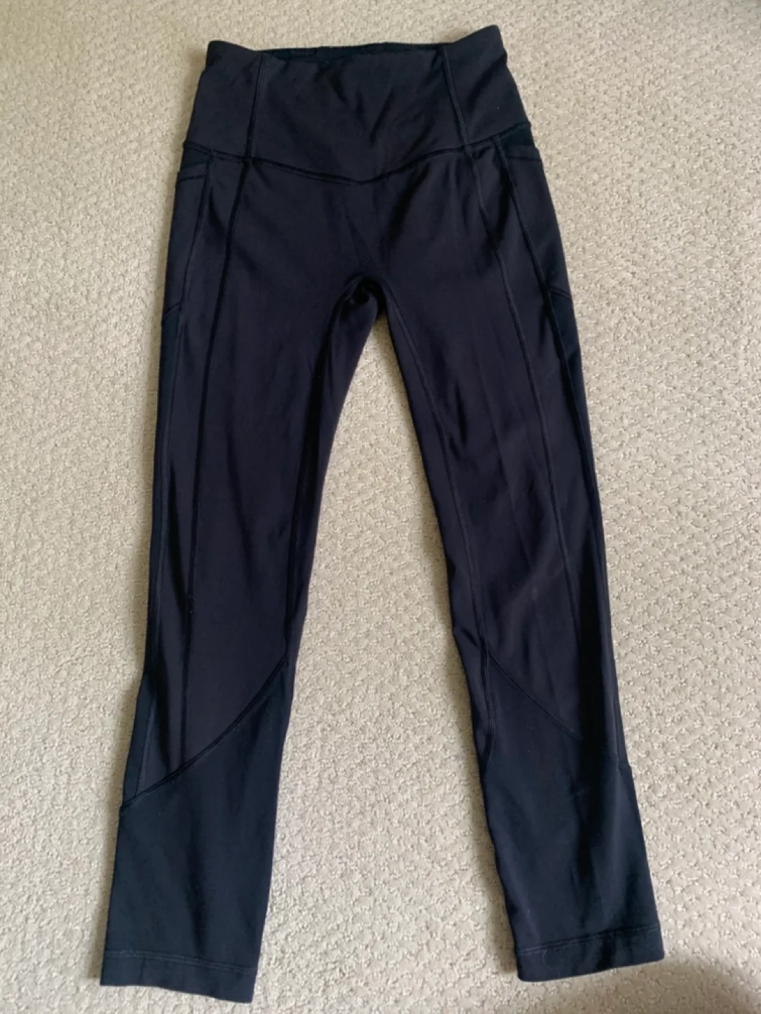 Lululemon Black Leggings - Size 4 thumbnail