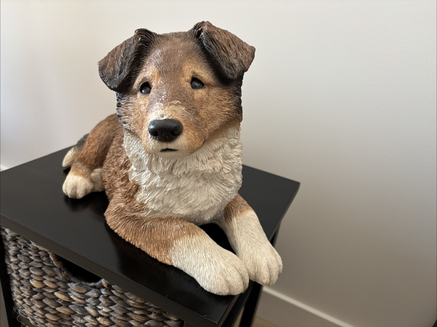 Collie Dog Figurine