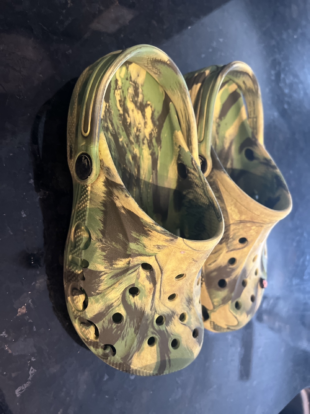 Crocs Classic Clog, Camo, Size 10 - photo 2