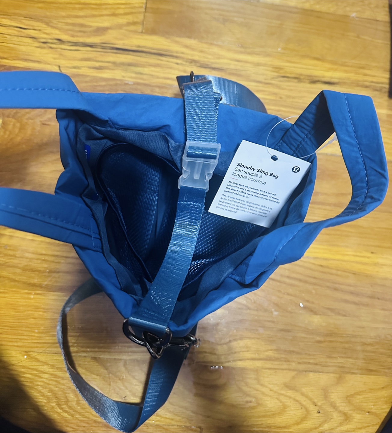 Lululemon Slouchy Sling Bag Blue - photo 2