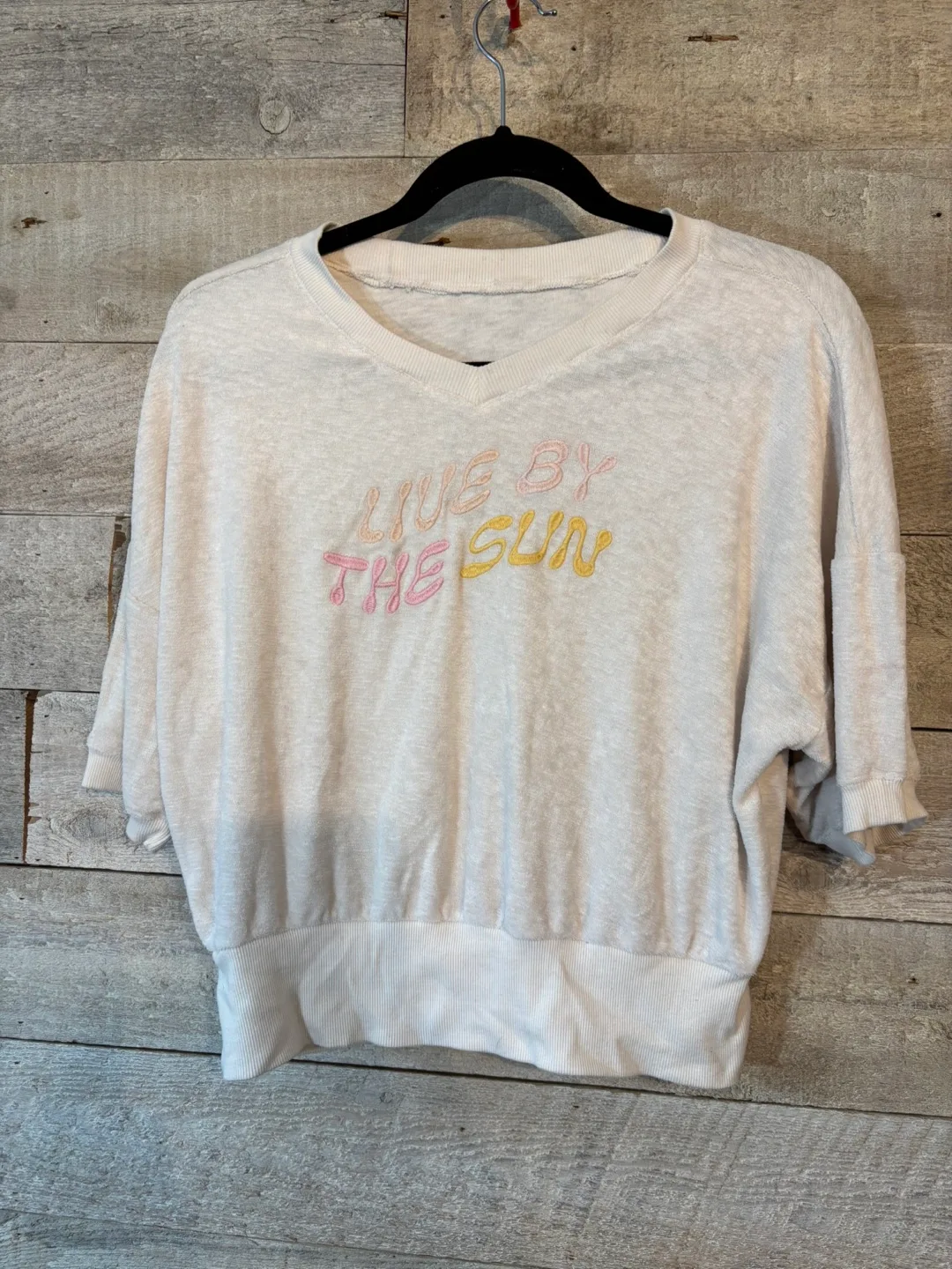 Vintage  'Live by the Sun' Top thumbnail