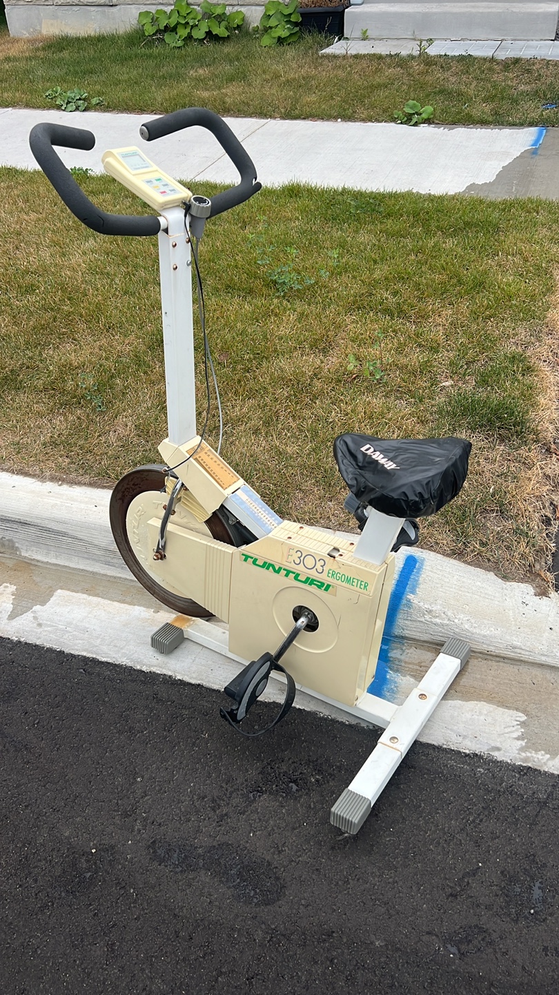 Tunturi E303 Ergometer Exercise Bike - photo 2
