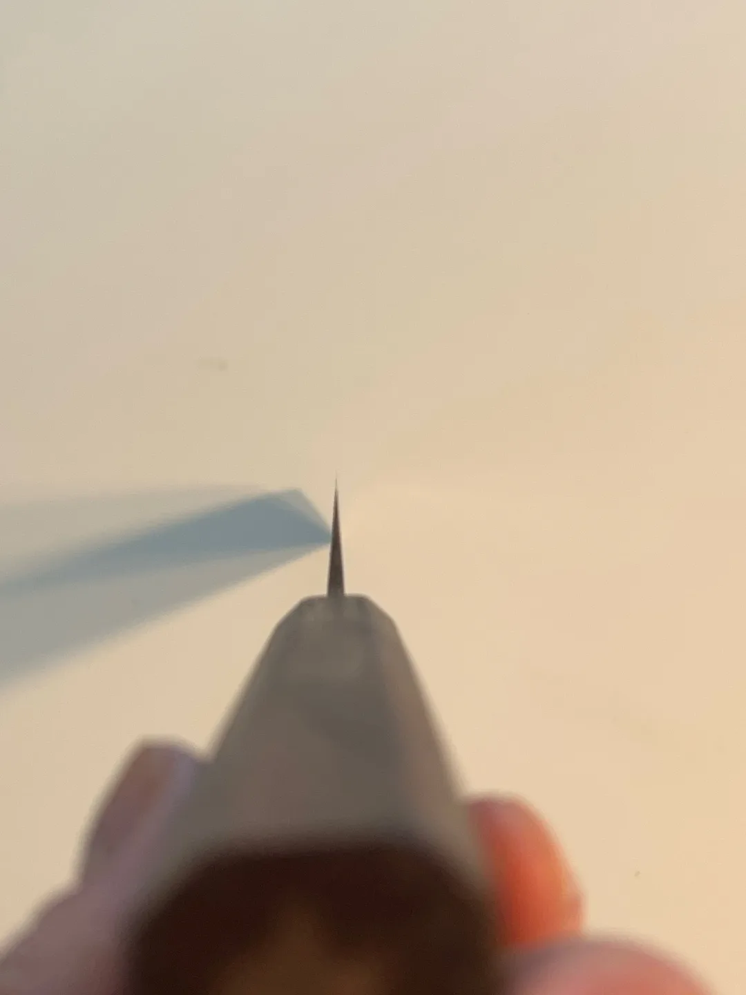 Tokusei Yamada - 270mm Japanese knife (Sakimaru) with says image indicator(3)