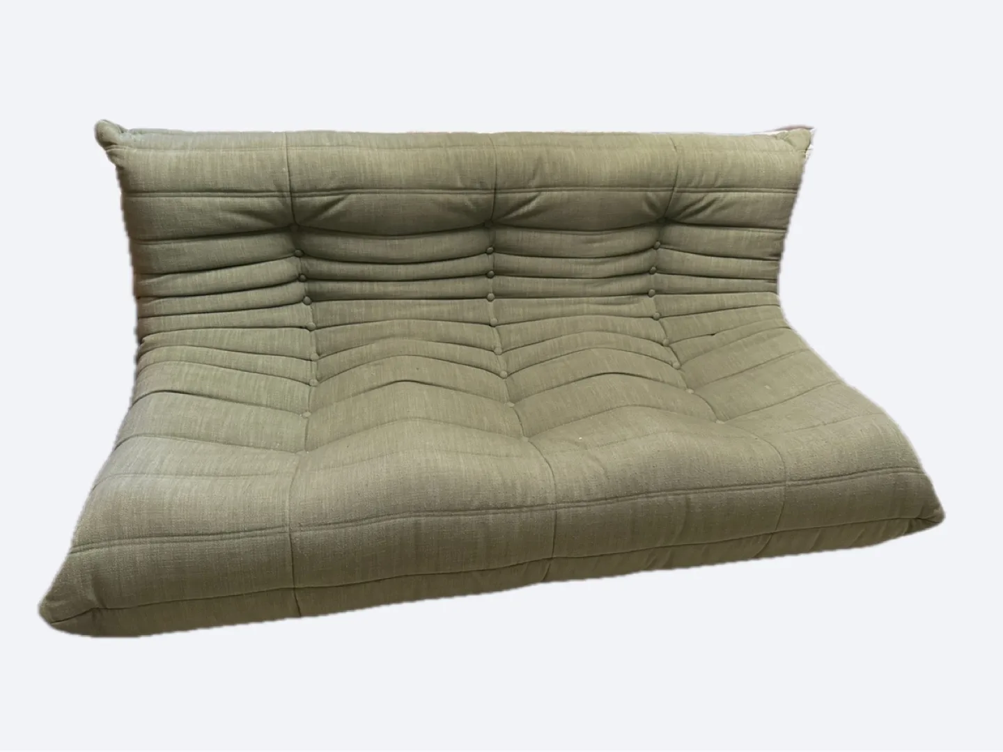 Ligne Roset Togo Loveseat - Green thumbnail