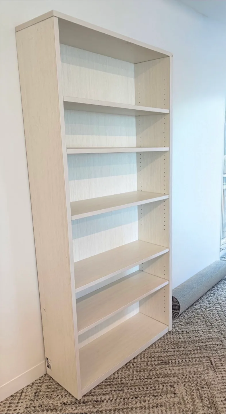 Tall White Bookcase image indicator(2)