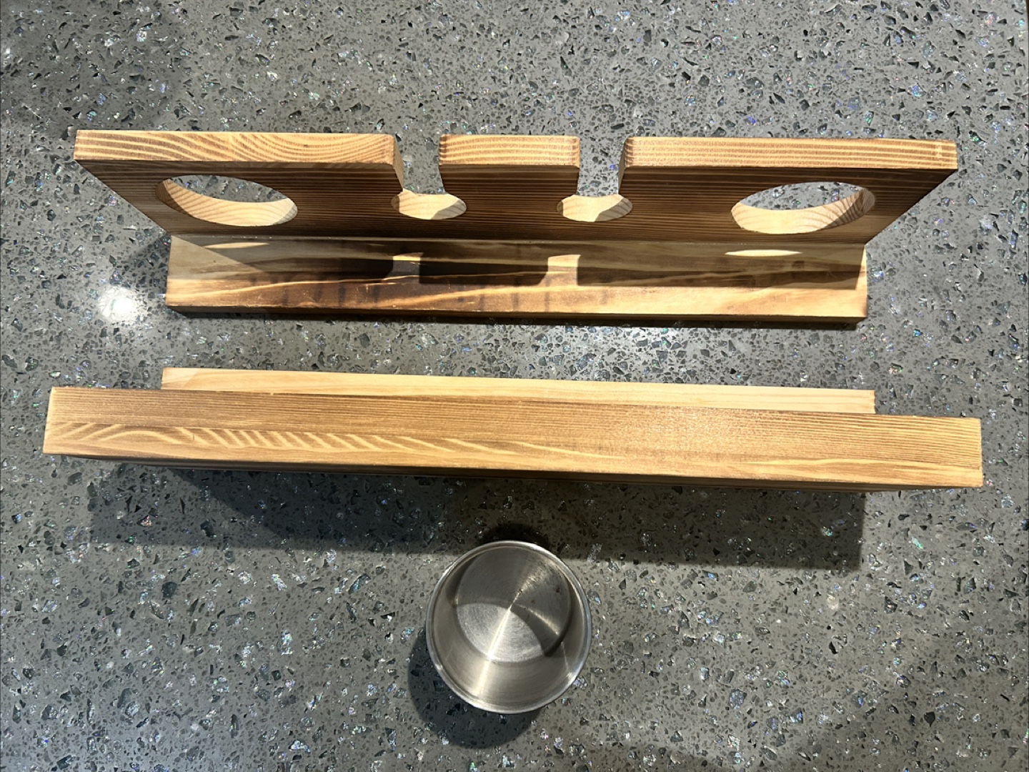 Wooden Hair Tool Caddy with Storage Tray - photo 4