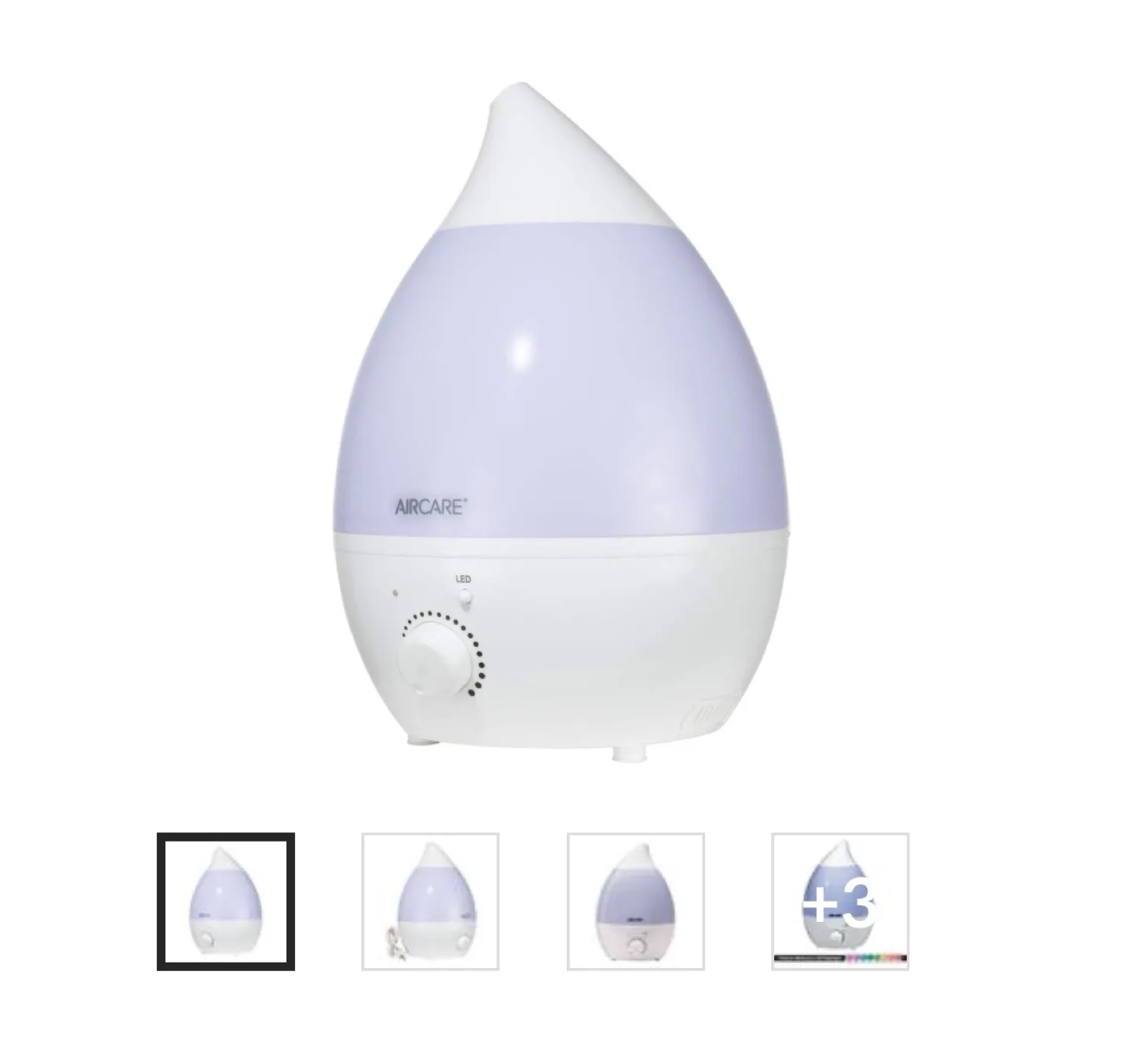 AIRCARE Humidifier led lights and diffuser tray image indicator(2)