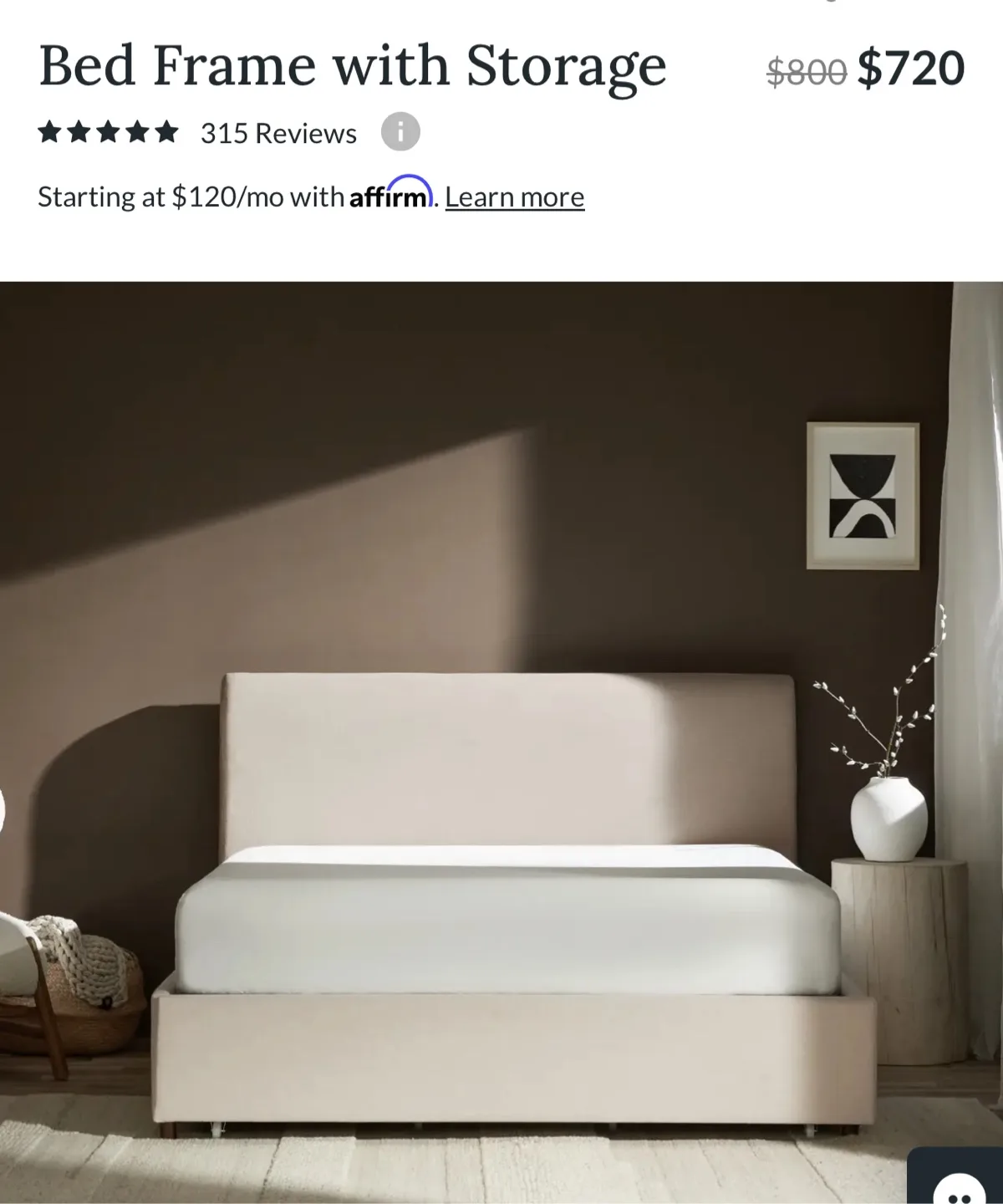 Queen Storage bed and mattress Silk & Snow image indicator(5)