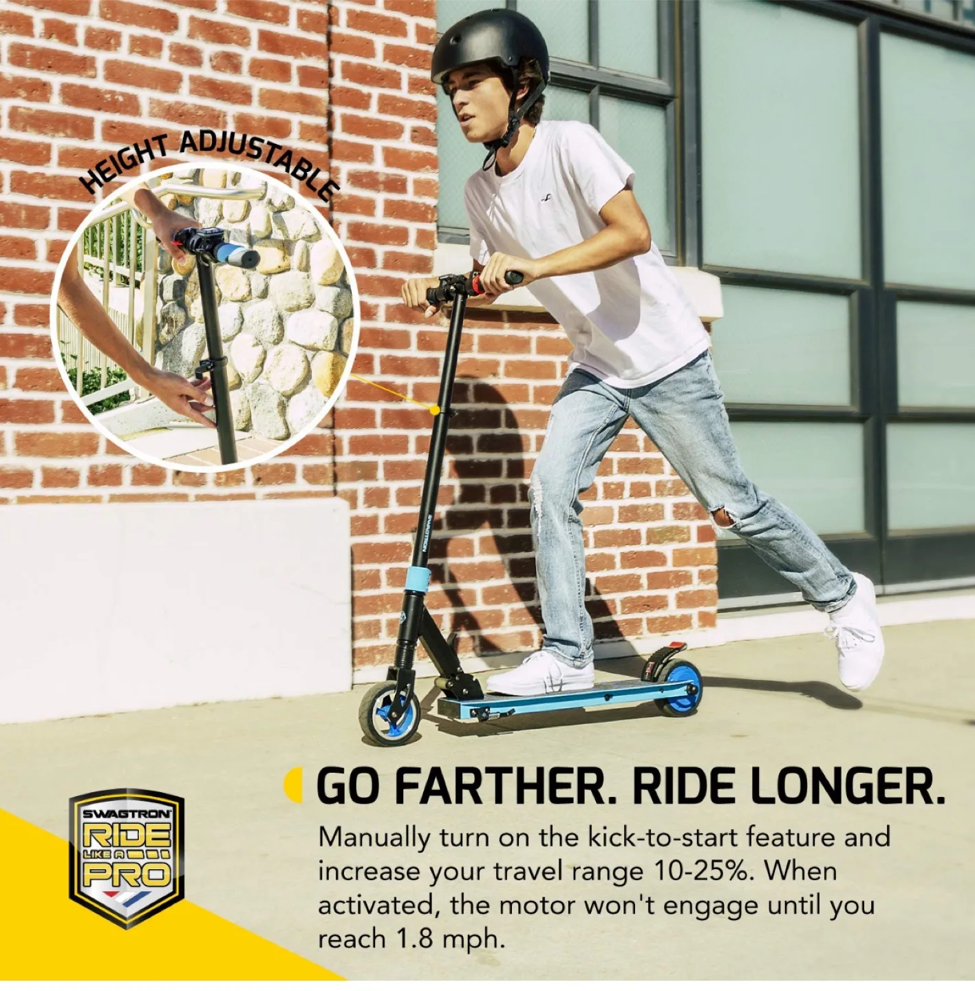 Swagtron Ride Like a Pro RDSPRO Electric Scooter image indicator(5)