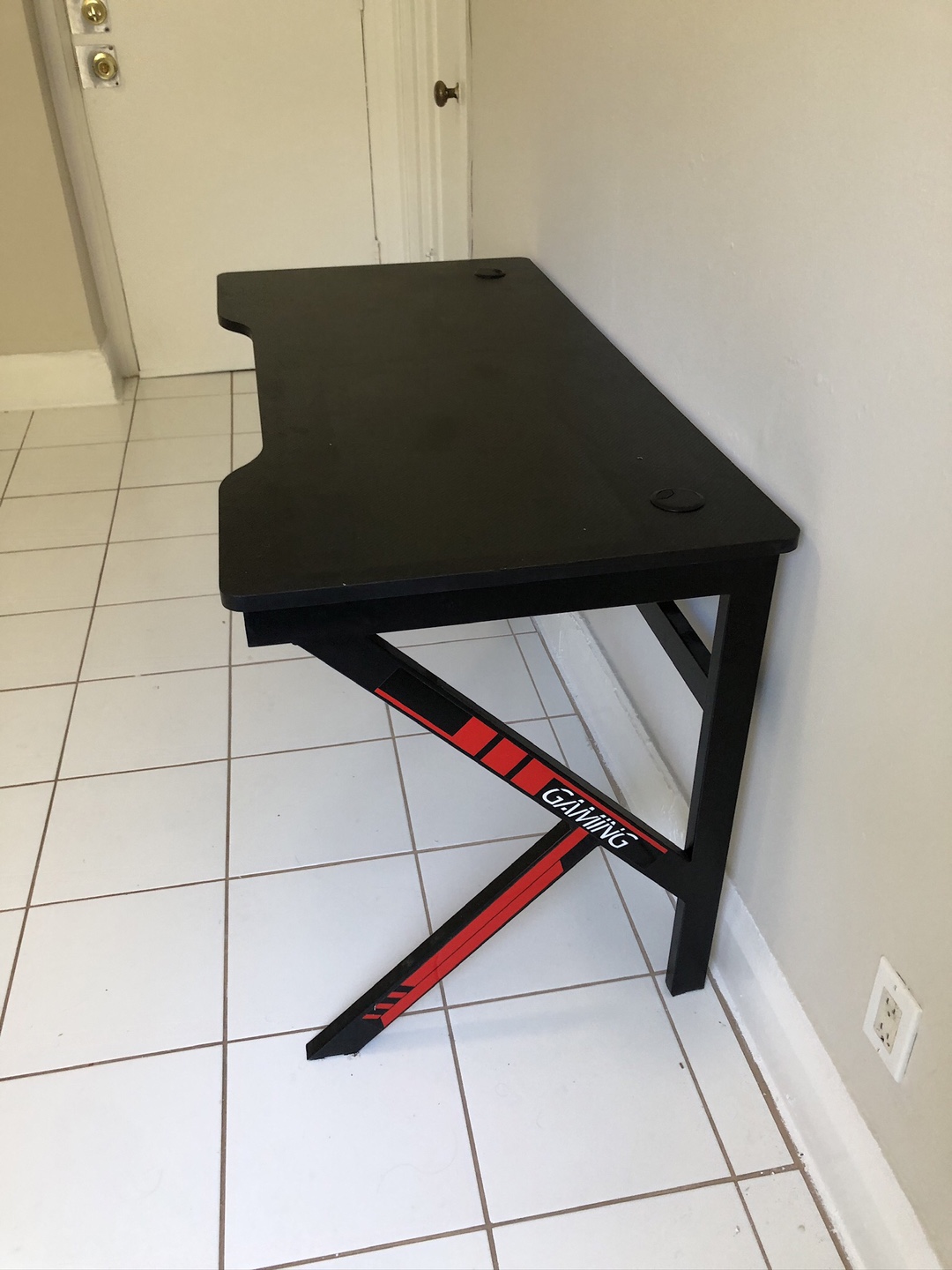 Black Gaming Desk - 51"x24"