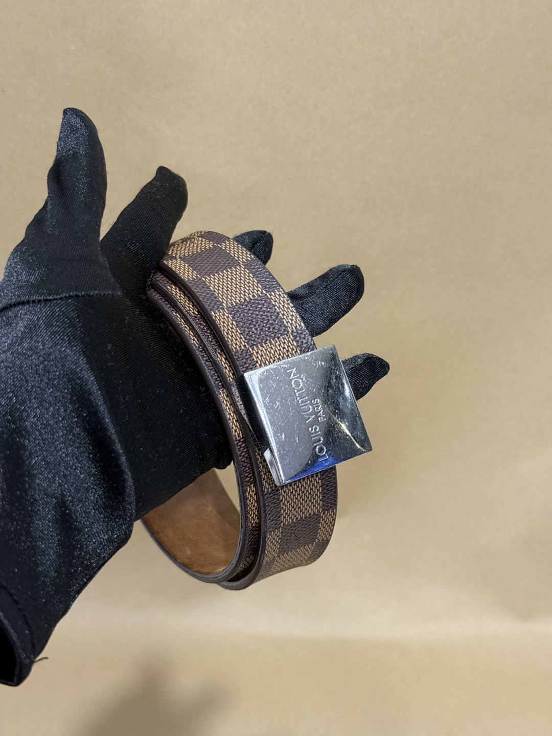 Louis Vuitton Damier Ebene Belt Size 90/36