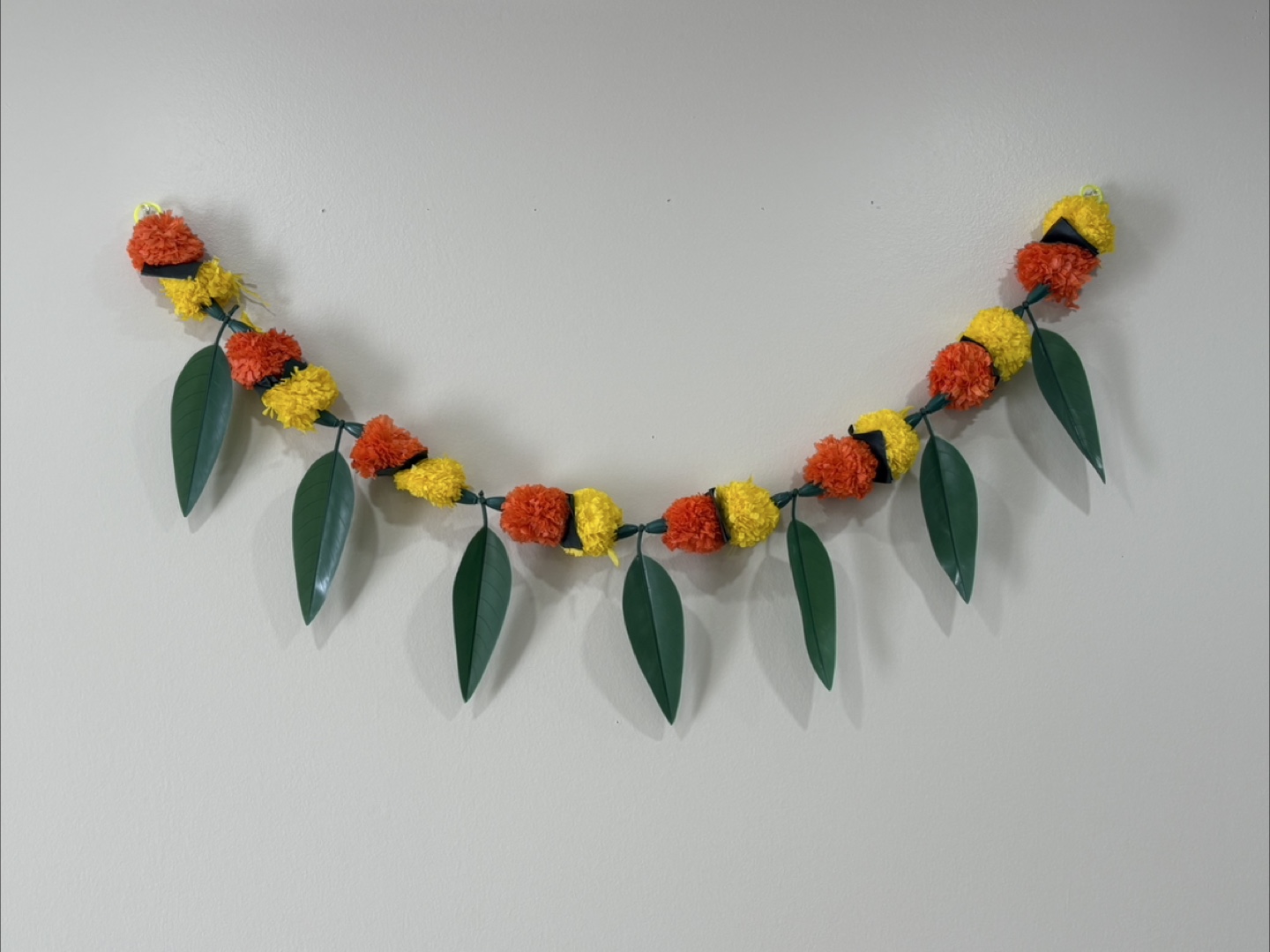 Marigold and Leaf Garland / toran/ door hanging