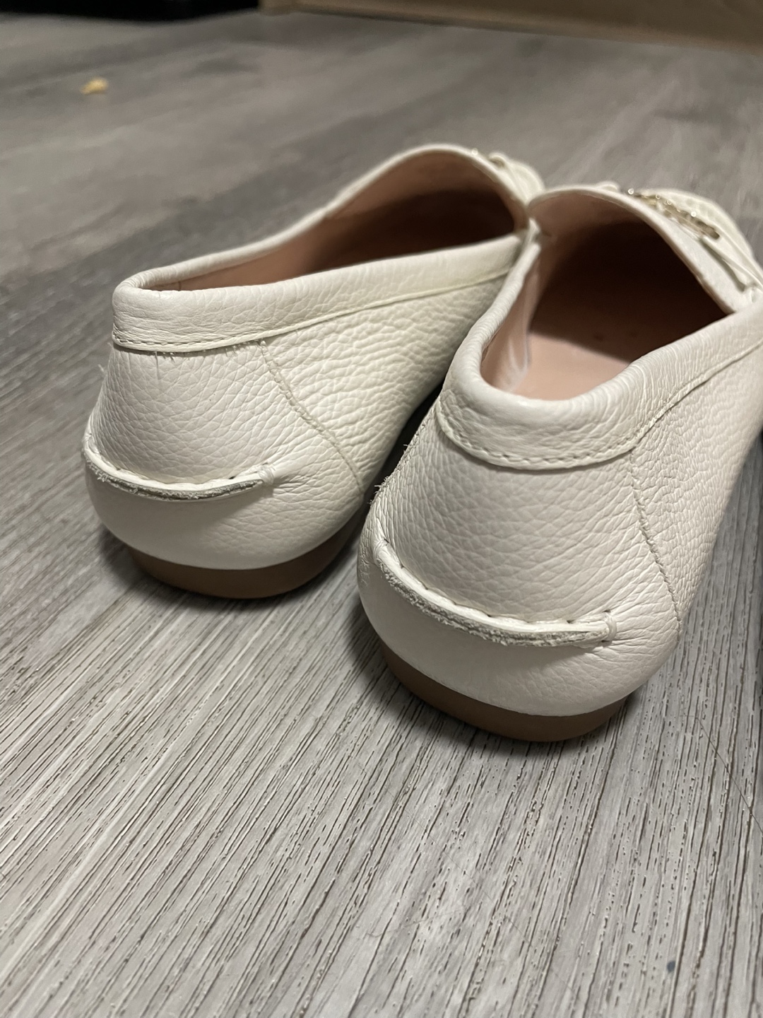 Kate Spade White Leather Loafers - photo 4